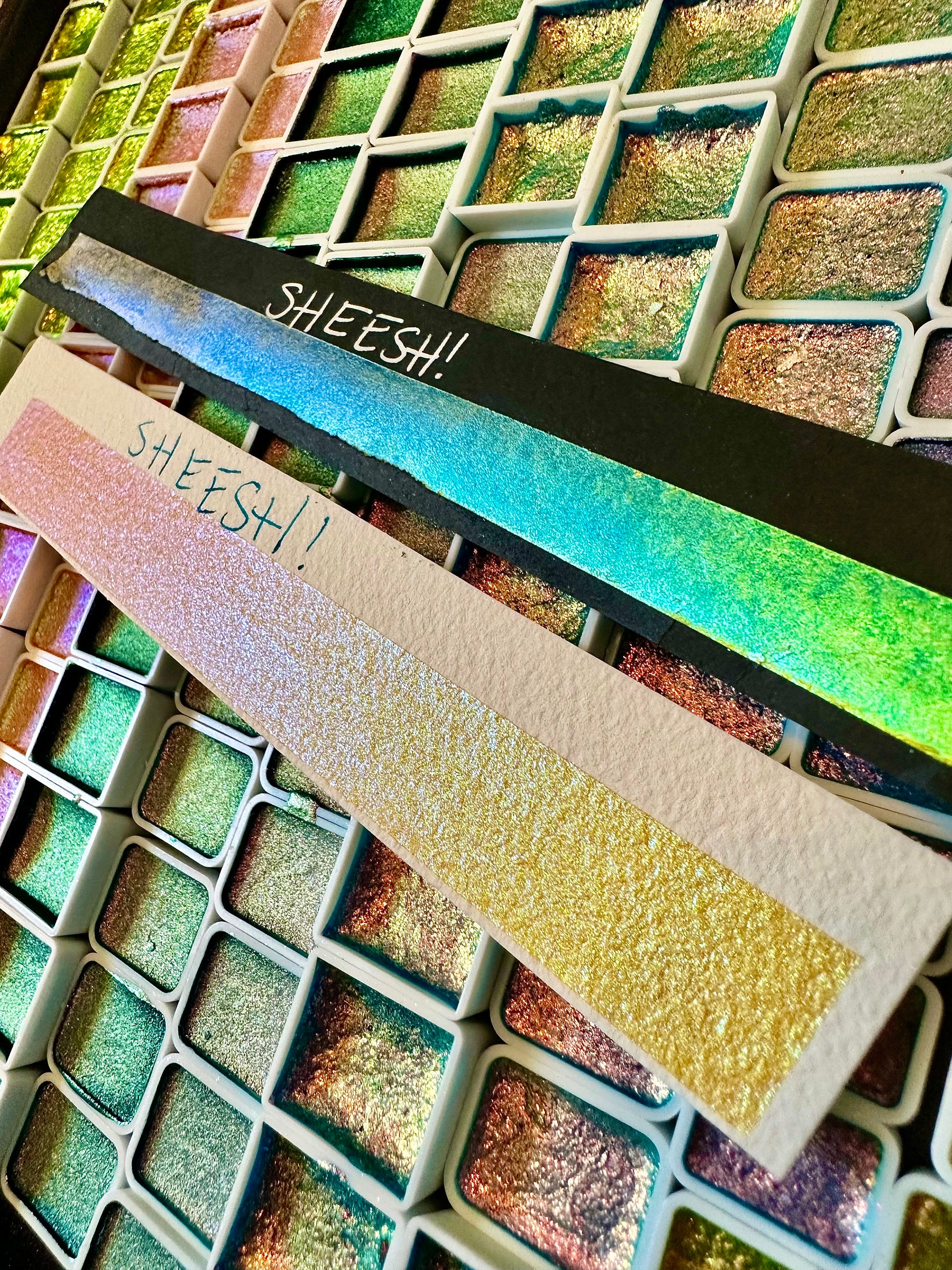 SHEESH! | Super Shifter | Shifting Watercolors | Handmade Paint | Watercolors | Watercolor | Handmade Watercolors |