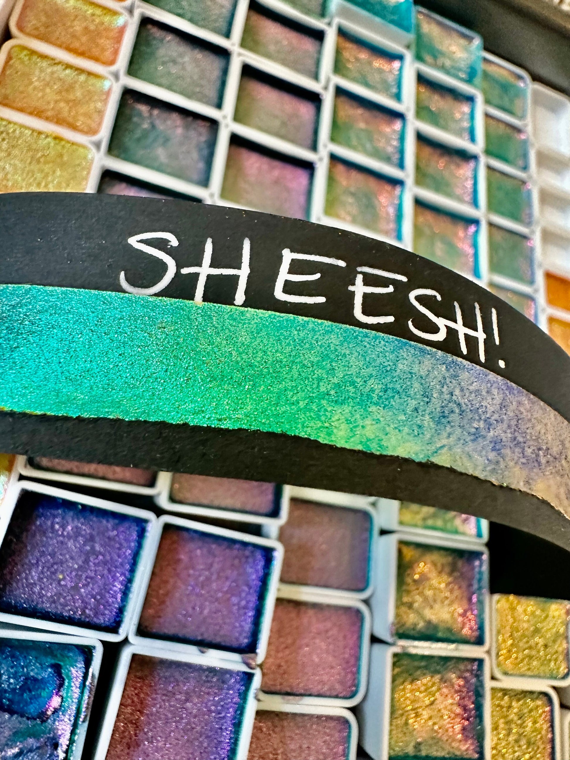 SHEESH! | Super Shifter | Shifting Watercolors | Handmade Paint | Watercolors | Watercolor | Handmade Watercolors |