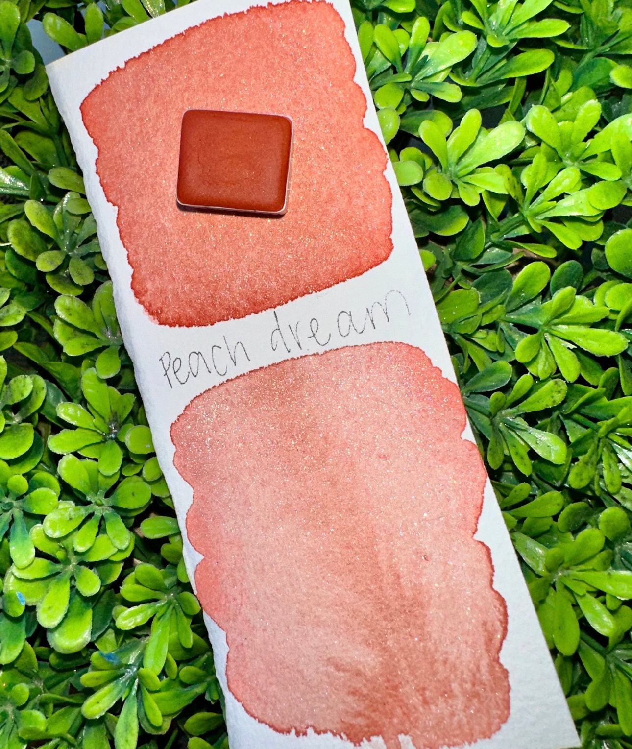 Peach Dream | Handmade Watercolors | Handmade Paint | Calligraphy | Lettering |