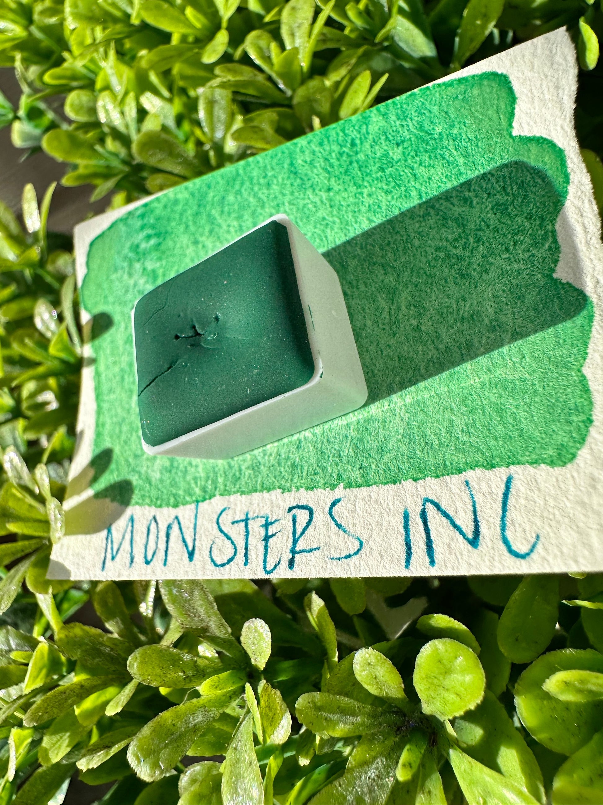 Monsters I N C | Handmade Watercolors | Handmade Paint | Watercolors | Watercolor | Watercolor Artist