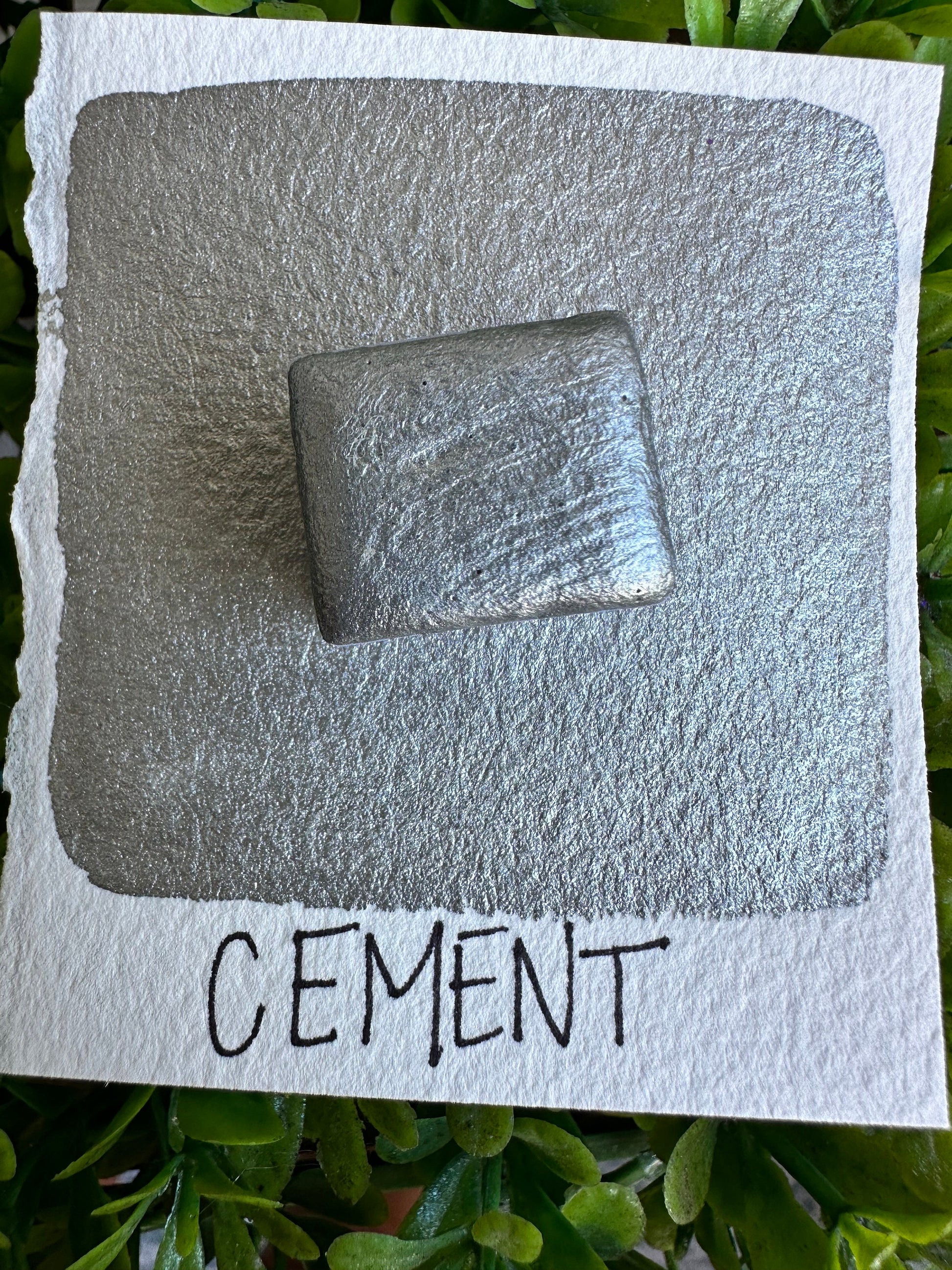 Cement | Handmade Watercolors | Handmade Paint | Watercolors | Watercolor | Handmade Cards |
