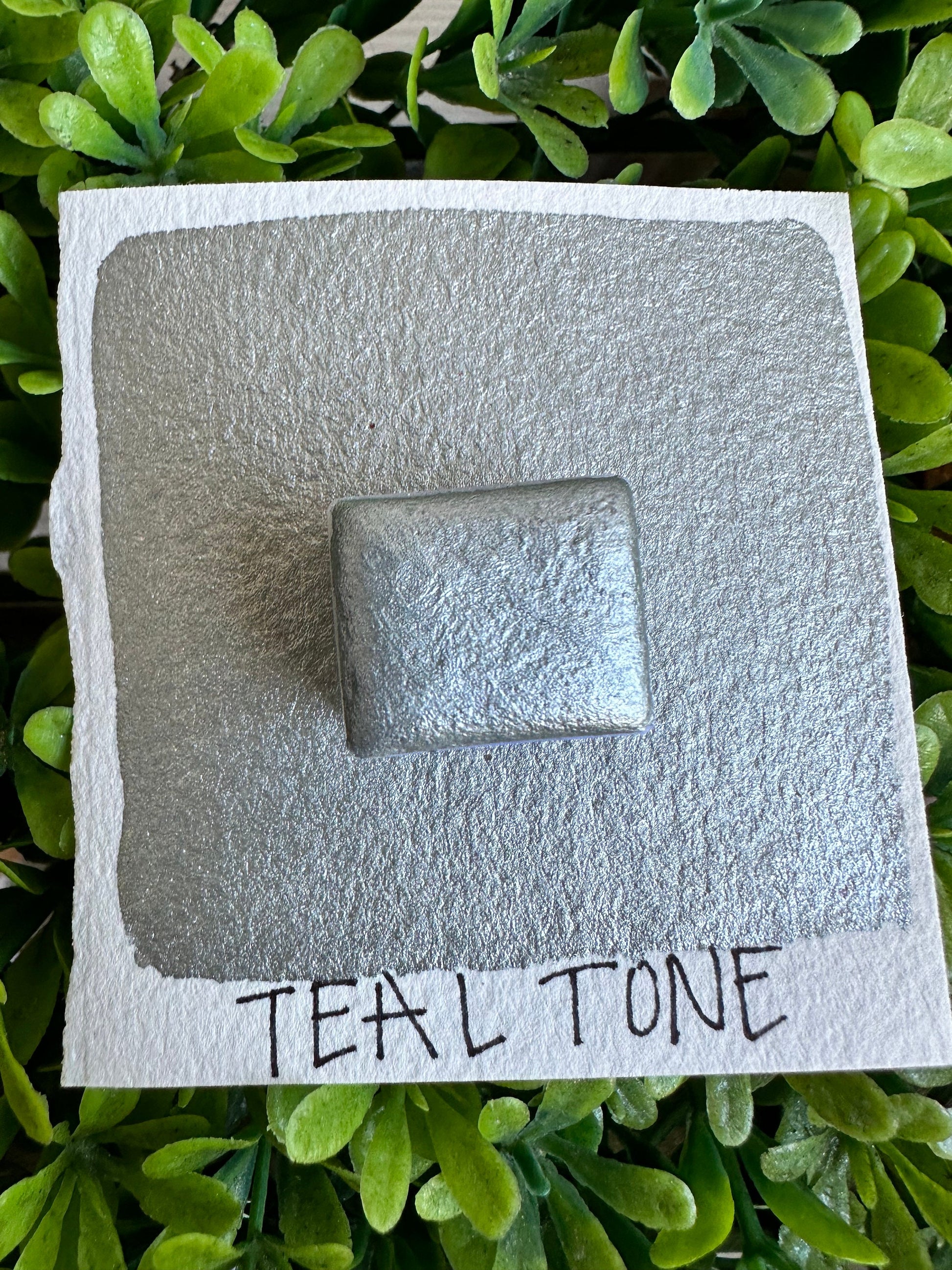 TEAL TONE | Handmade Watercolors | Handmade Paint | Watercolors | Watercolor | Handmade Cards |