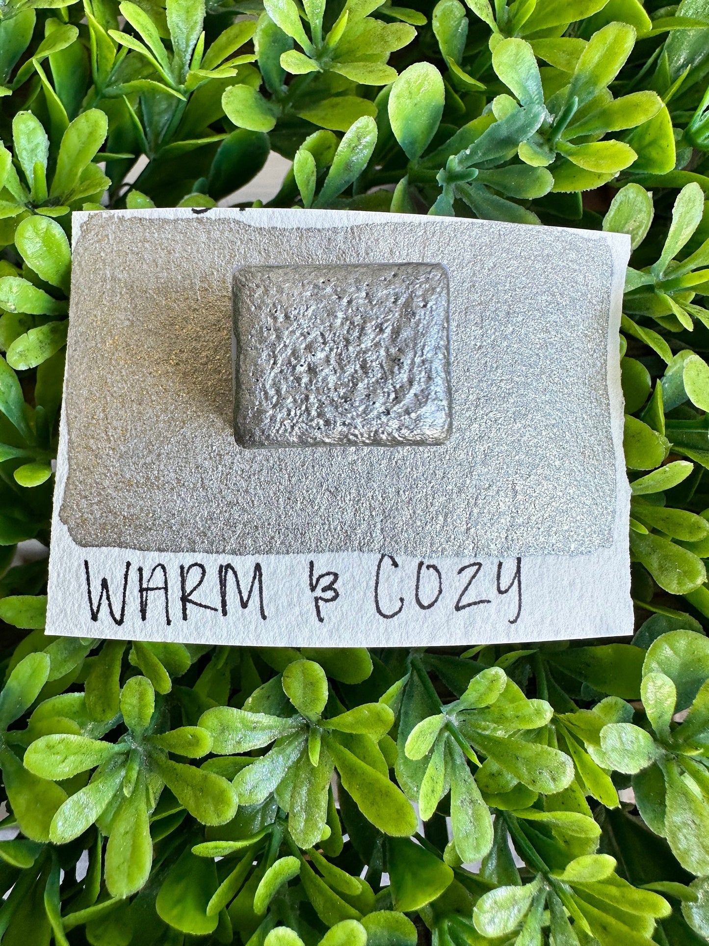 WARM & COZY | Handmade Watercolors | Handmade Paint | Watercolors | Watercolor | Handmade Cards |