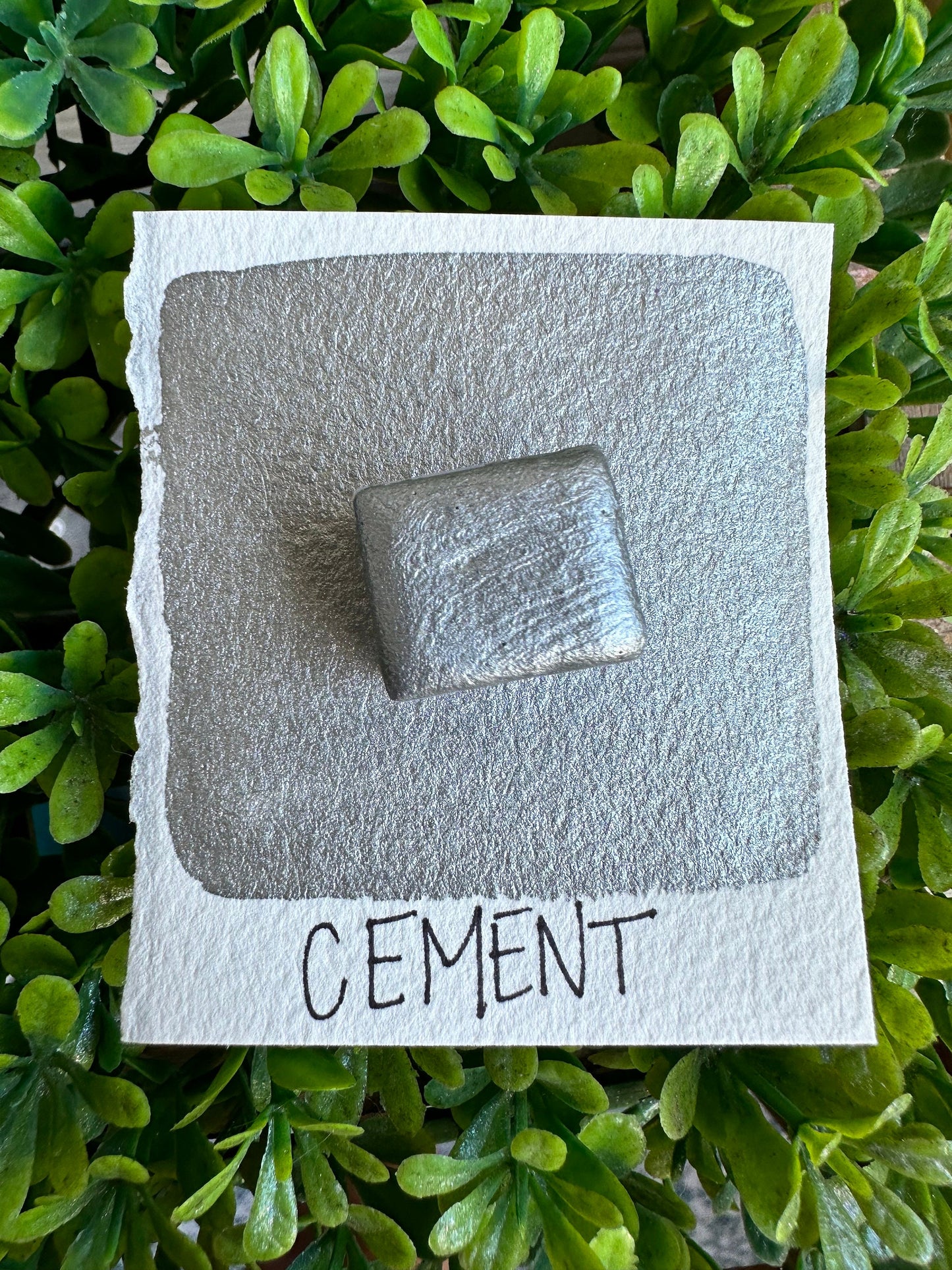 Cement | Handmade Watercolors | Handmade Paint | Watercolors | Watercolor | Handmade Cards |