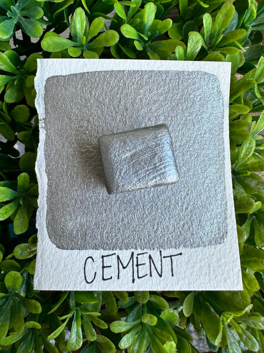 Cement | Handmade Watercolors | Handmade Paint | Watercolors | Watercolor | Handmade Cards |