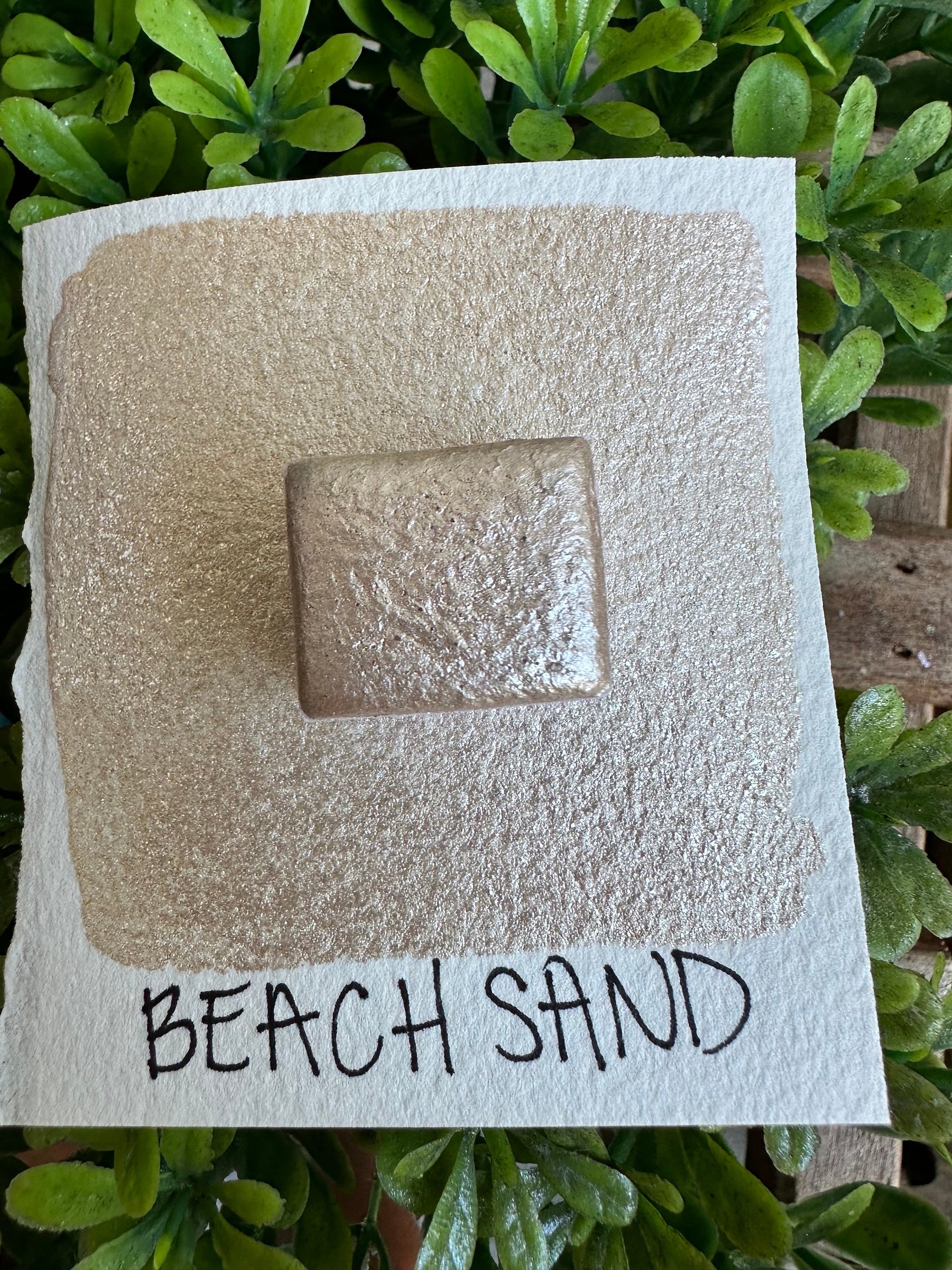 BEACH SAND | Handmade Watercolors | Handmade Paint | Watercolors | Watercolor | Handmade Cards |