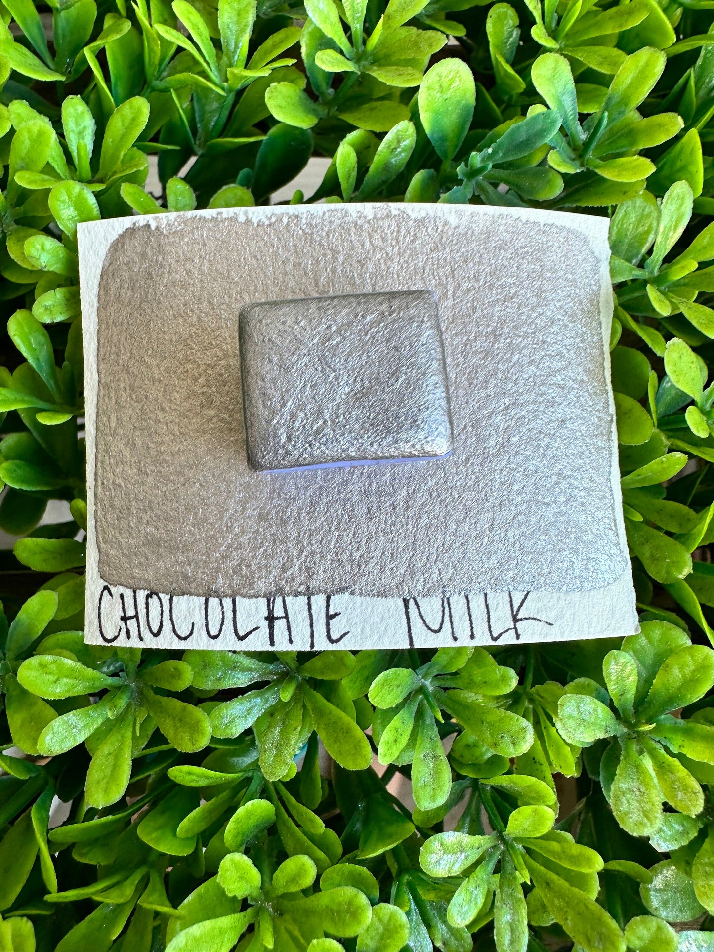 CHOCOLATE MILK | Handmade Watercolors | Handmade Paint | Watercolors | Watercolor | Handmade Cards |