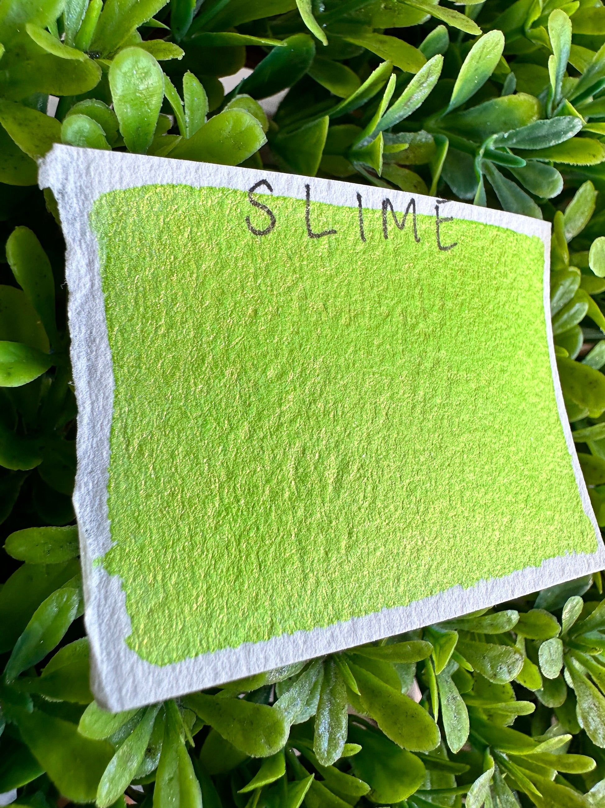 SLIME | Handmade Watercolors | Handmade Paint | Watercolors | Watercolor | Handmade Cards |