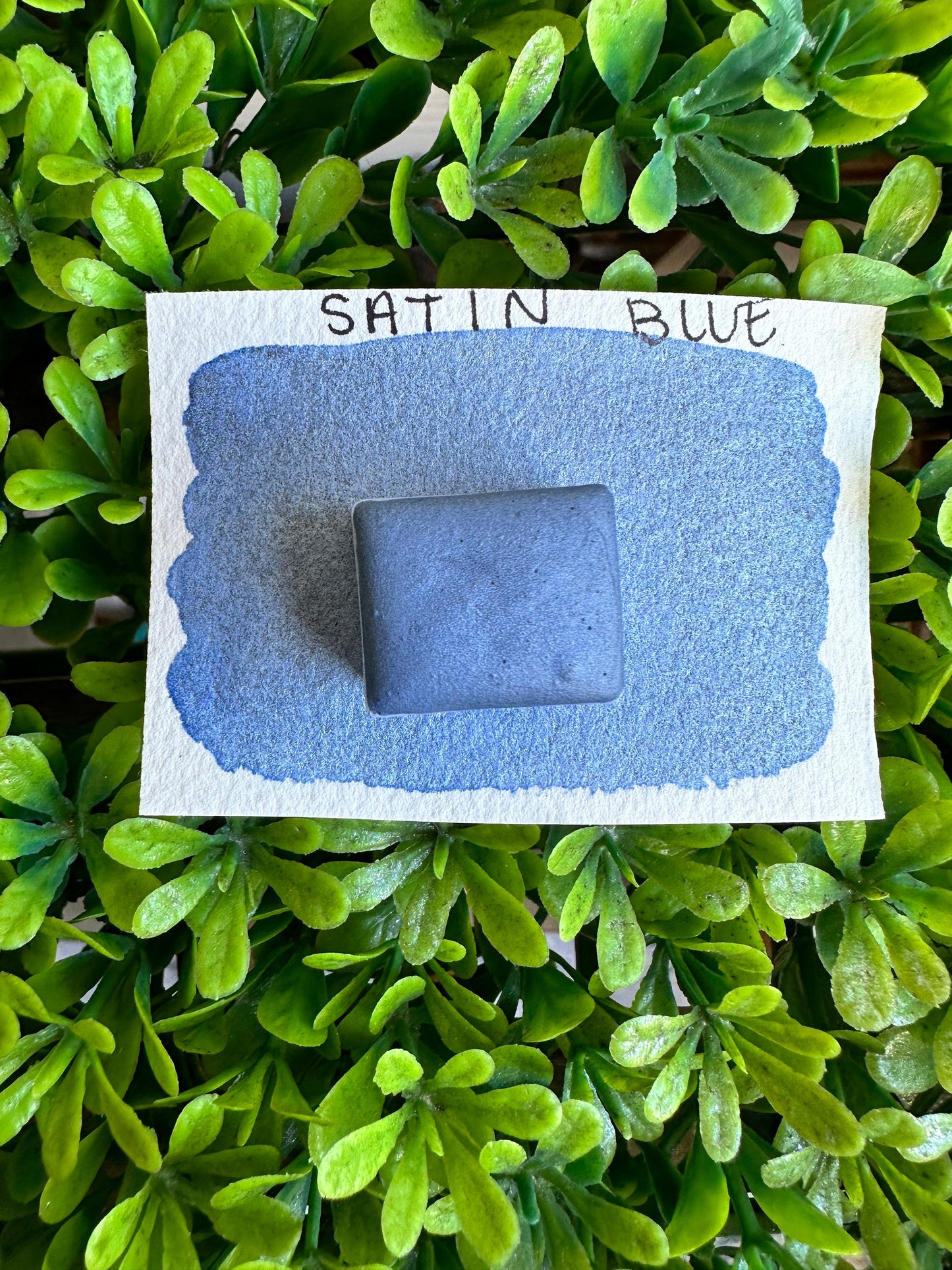 BLUE SATIN | Handmade Watercolors | Handmade Paint | Watercolors | Watercolor | Watercolor Artist