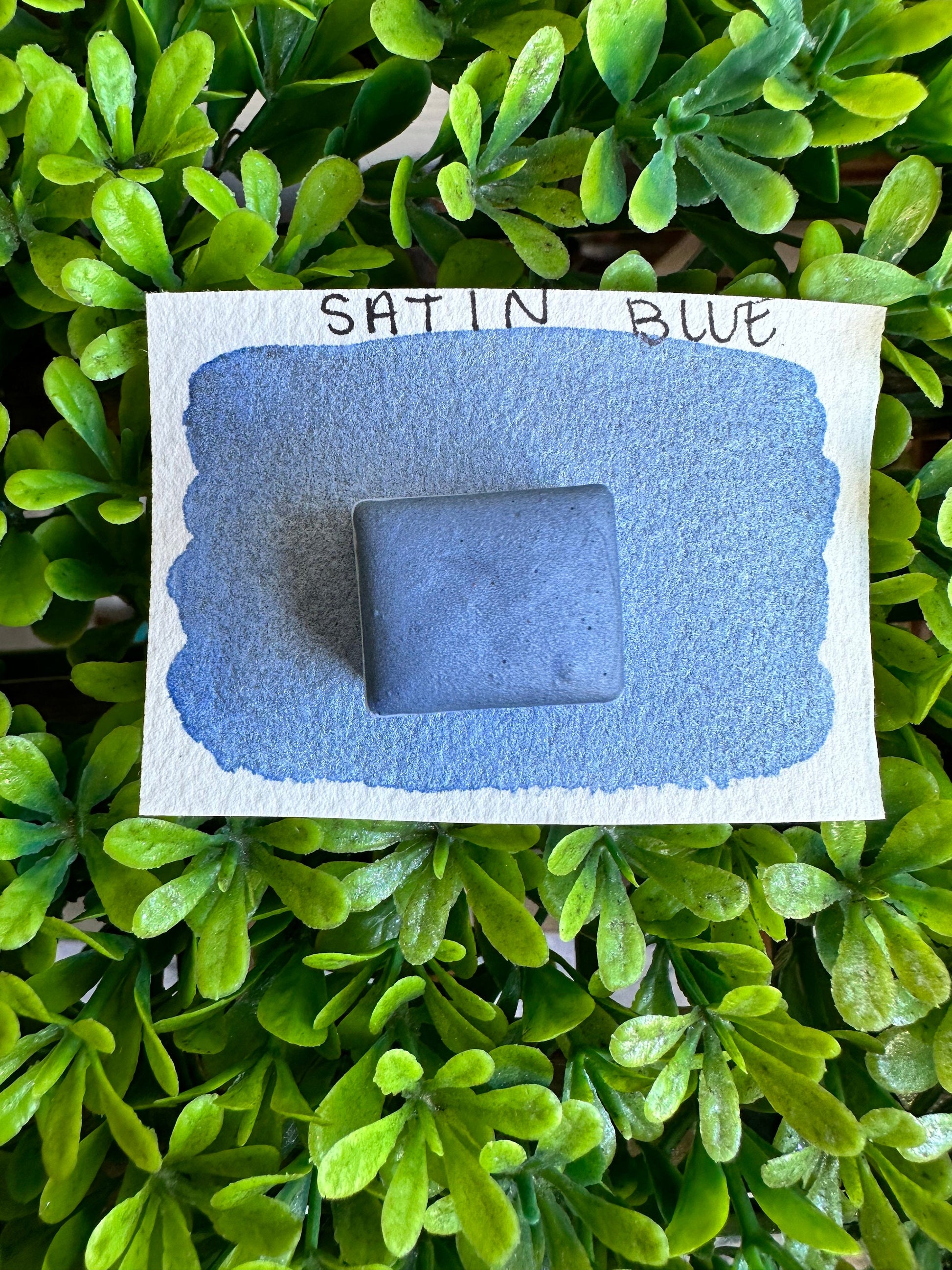 BLUE SATIN | Handmade Watercolors | Handmade Paint | Watercolors | Watercolor | Watercolor Artist