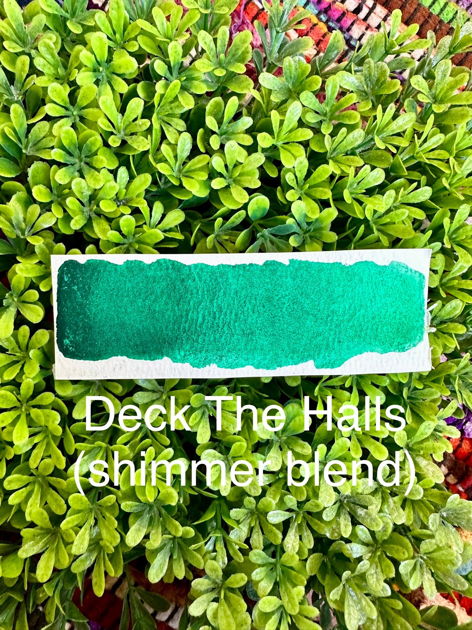 Deck The Halls / Shimmer Blend | Handmade Watercolors | Handmade Paint | Watercolors | Watercolor | Watercolor Artist
