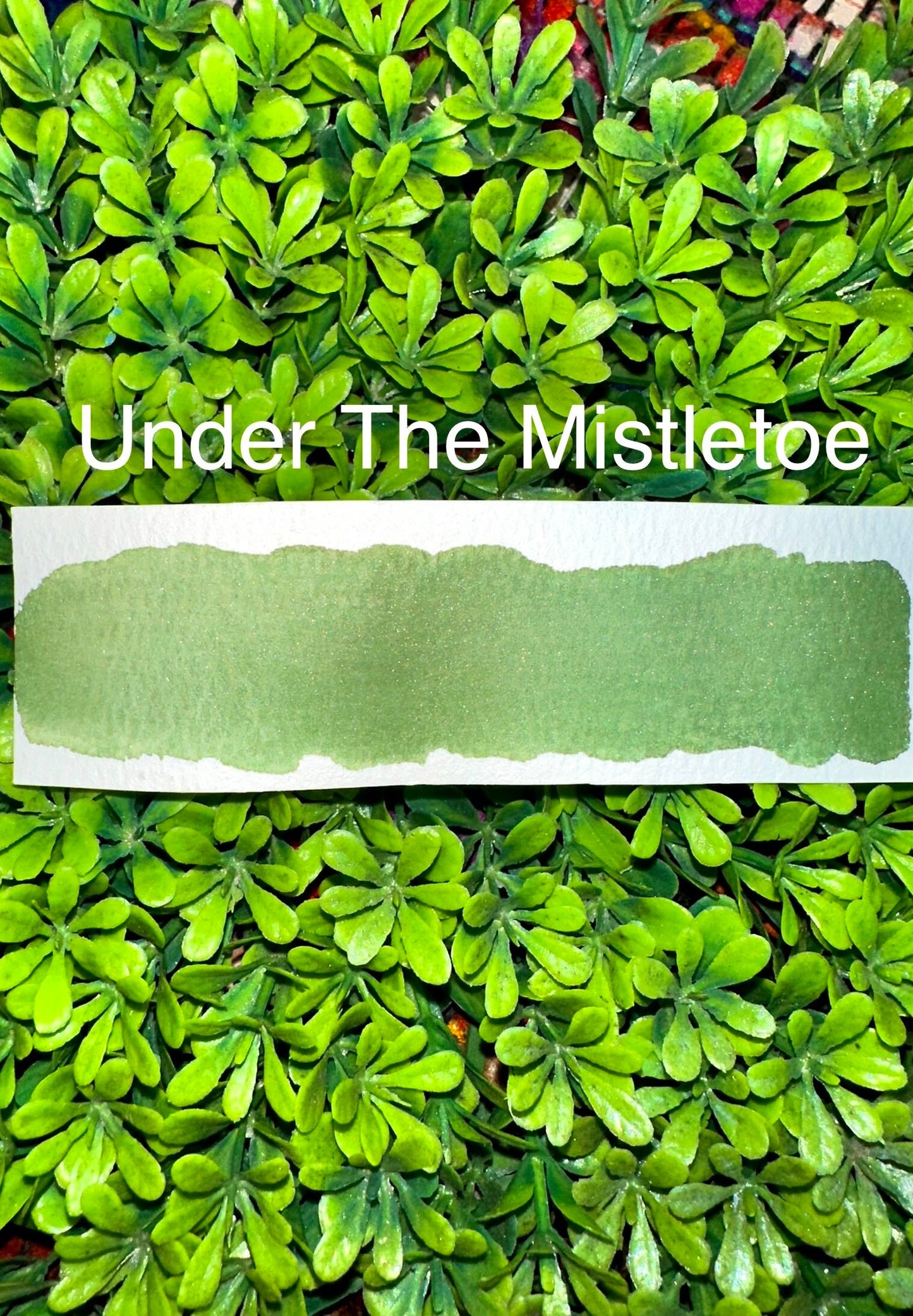 Under The Mistletoe / Shimmer Blend | Handmade Watercolors | Handmade Paint | Watercolors | Watercolor | Watercolor Artist