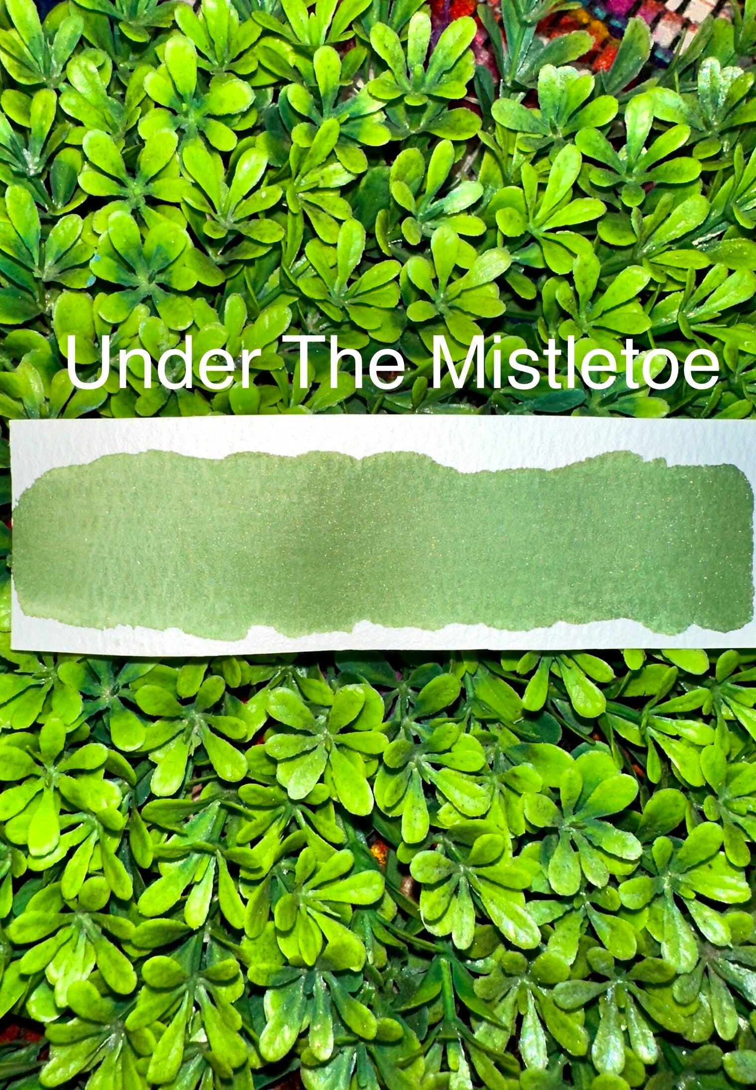 Under The Mistletoe / Shimmer Blend | Handmade Watercolors | Handmade Paint | Watercolors | Watercolor | Watercolor Artist
