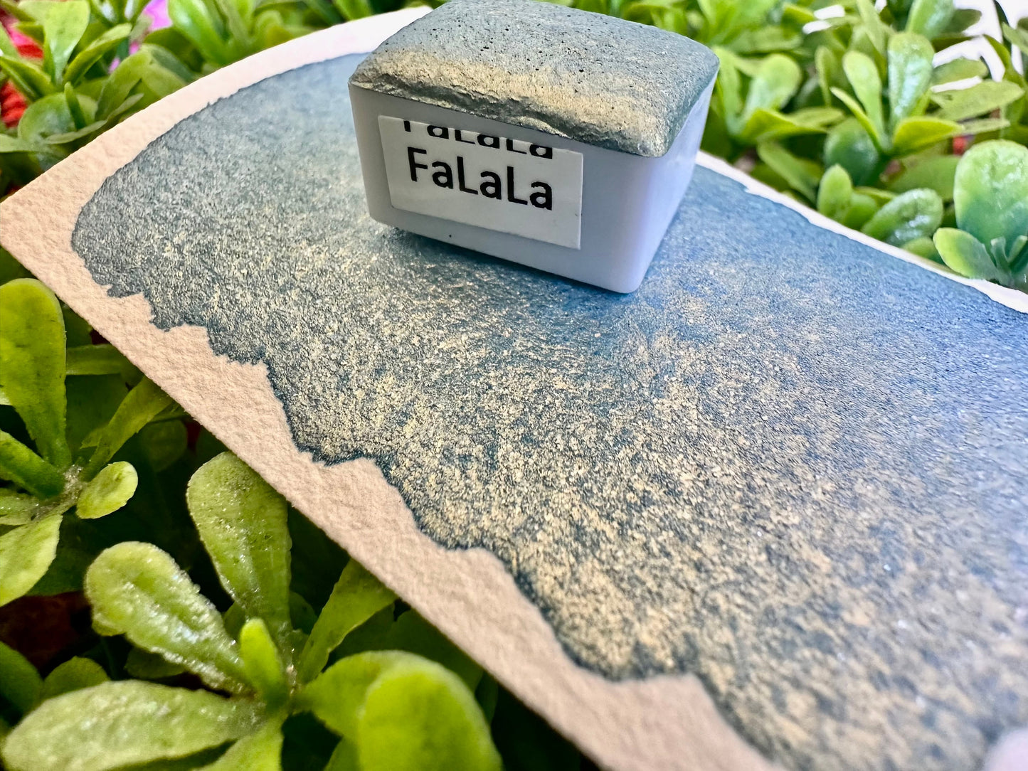 Fa La La | Christmas Theme | LIMITEDCOLOR | Handmade Watercolors | Handmade Paint | Calligraphy |