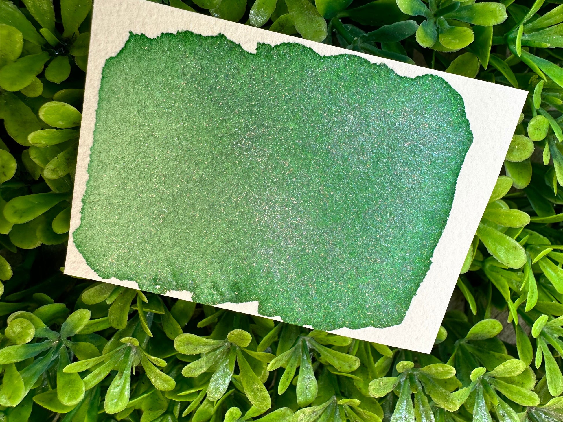 Irish Spring | Shimmer Matte | Handmade Watercolors | bright blue | Handmade Cards | Watercolor Florals | Matte Pigment | Super Pigment