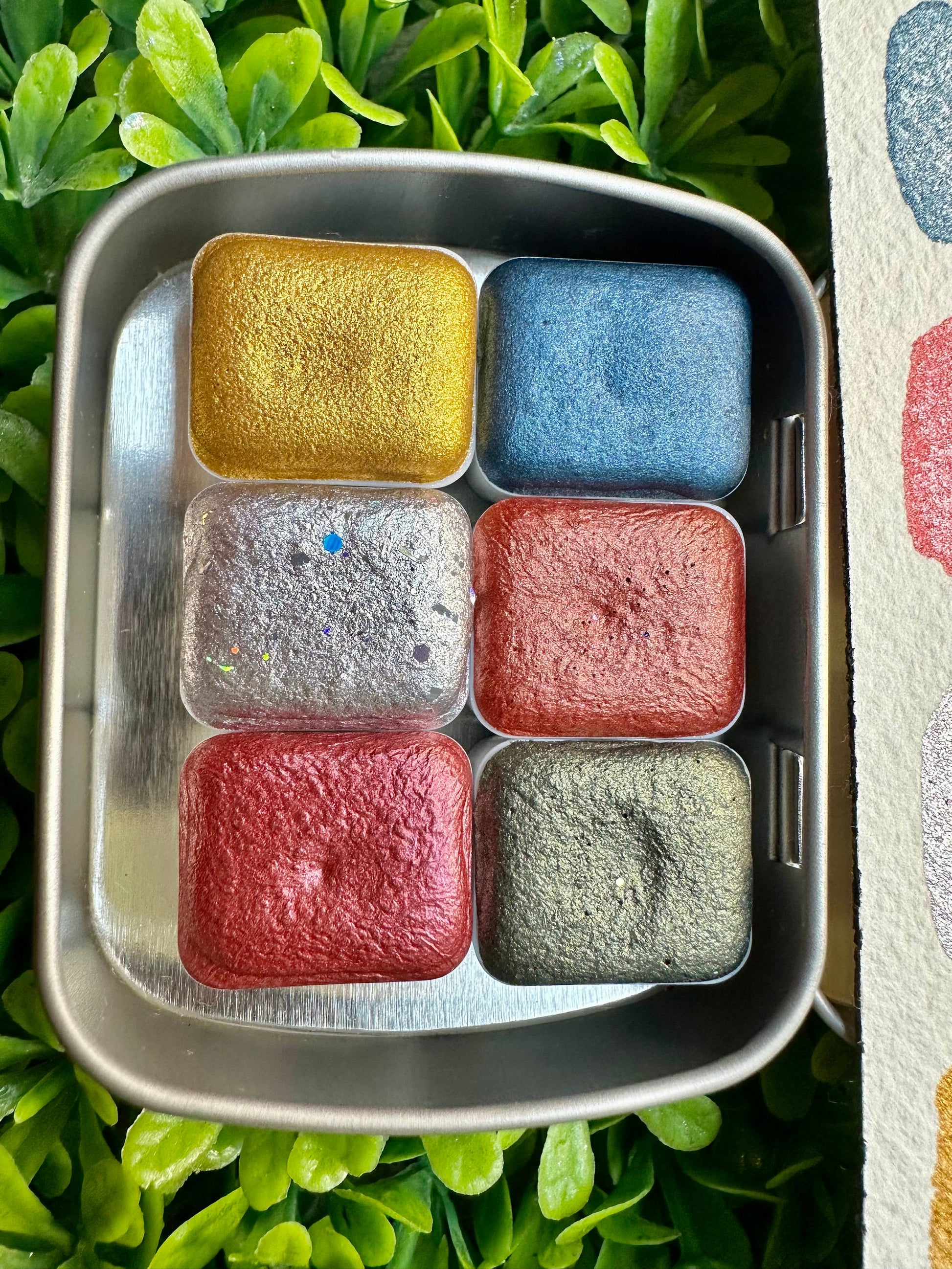 Discontinued Watercolor Palette | Handmade Watercolors | Handmade Paint | Watercolors | Watercolor | Beginner Palette