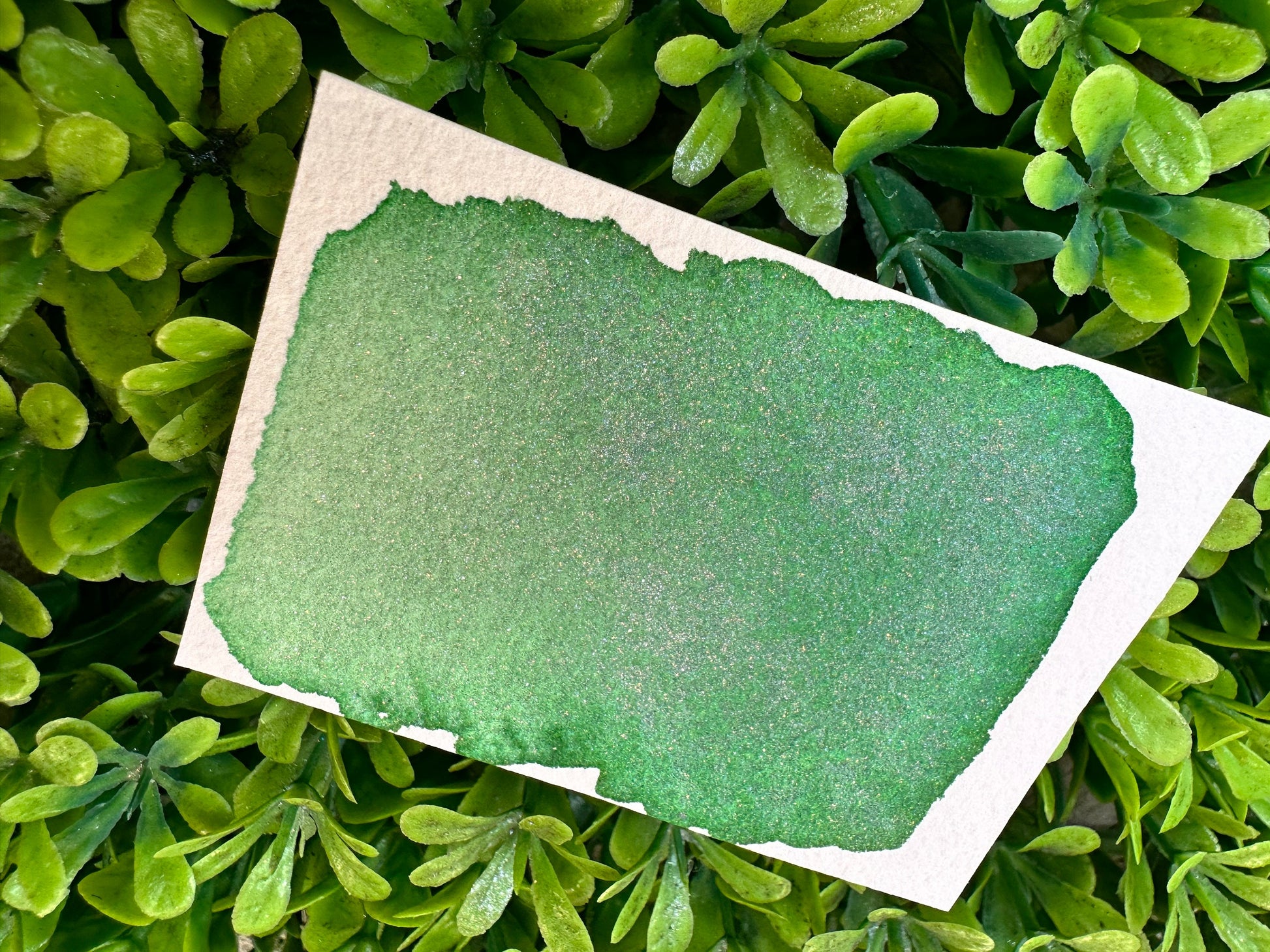 Irish Spring | Shimmer Matte | Handmade Watercolors | bright blue | Handmade Cards | Watercolor Florals | Matte Pigment | Super Pigment