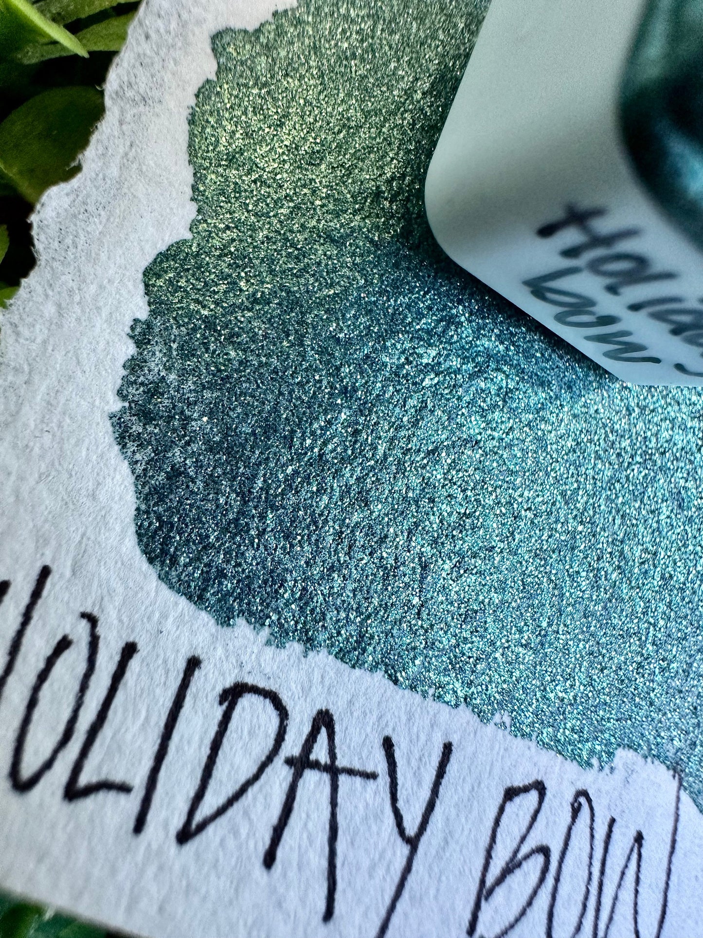 Holiday Bow | Handmade Watercolors | Handmade Paint | Watercolors | Watercolor | Watercolor Artist