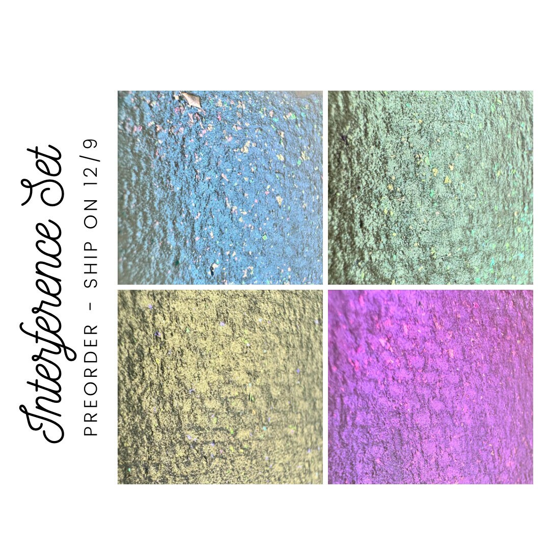 Interference Set | | | Handmade Watercolors | Handmade Paint | Watercolors | Watercolor | Watercolor Artist