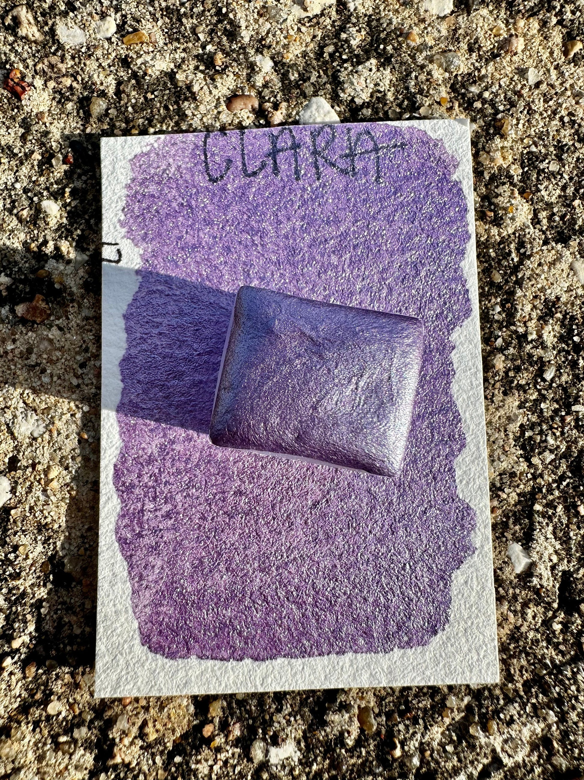 Clara | Ghosts | Handmade Watercolor ~ Watercolors | Watercolor Arisit | Handmade | Schitts Creek | Pigment