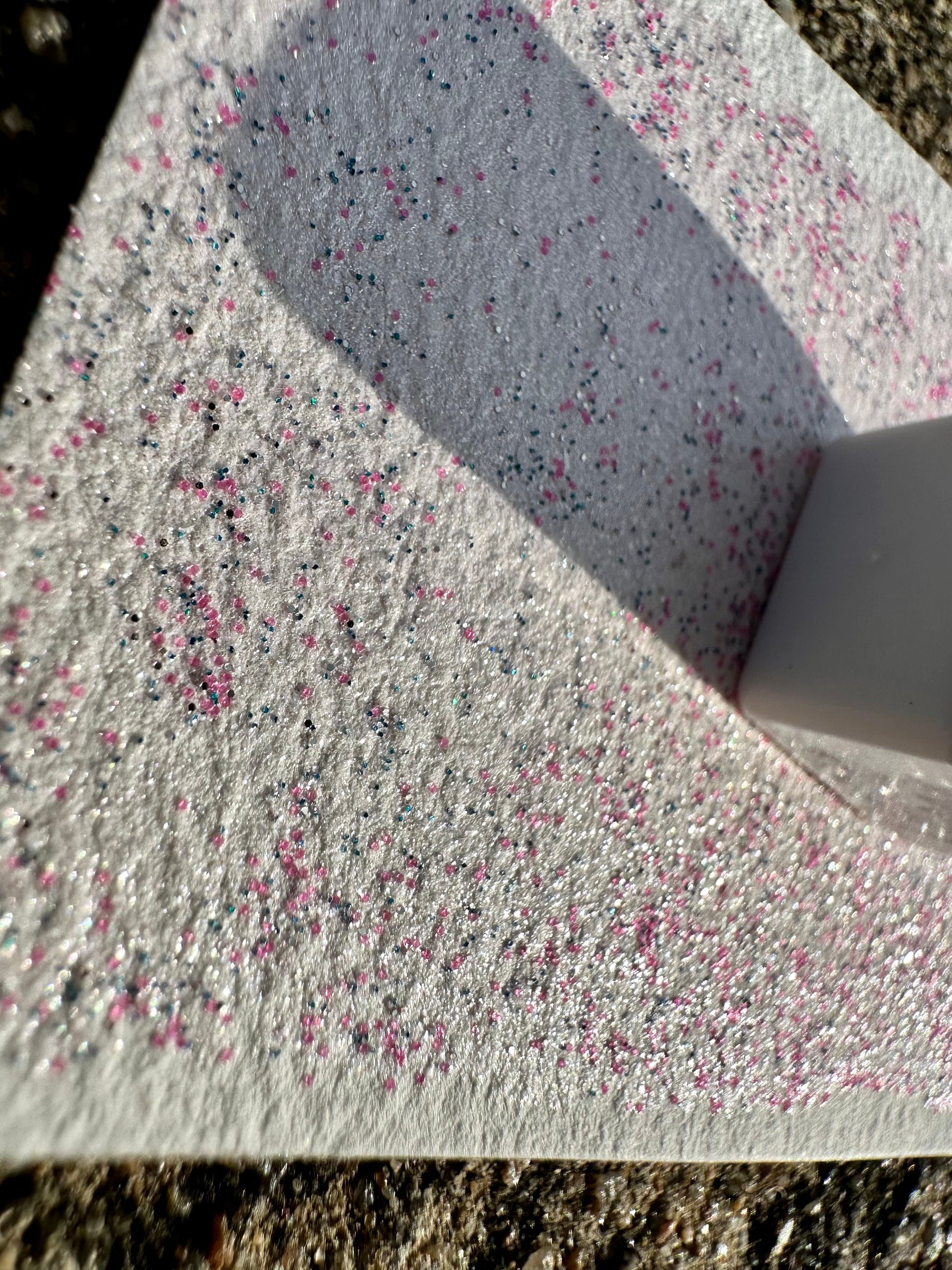 Face Palm | Glitter Mica Blend | Handmade Watercolors | Handmade Paint | Calligraphy | Lettering | Flake Pigment