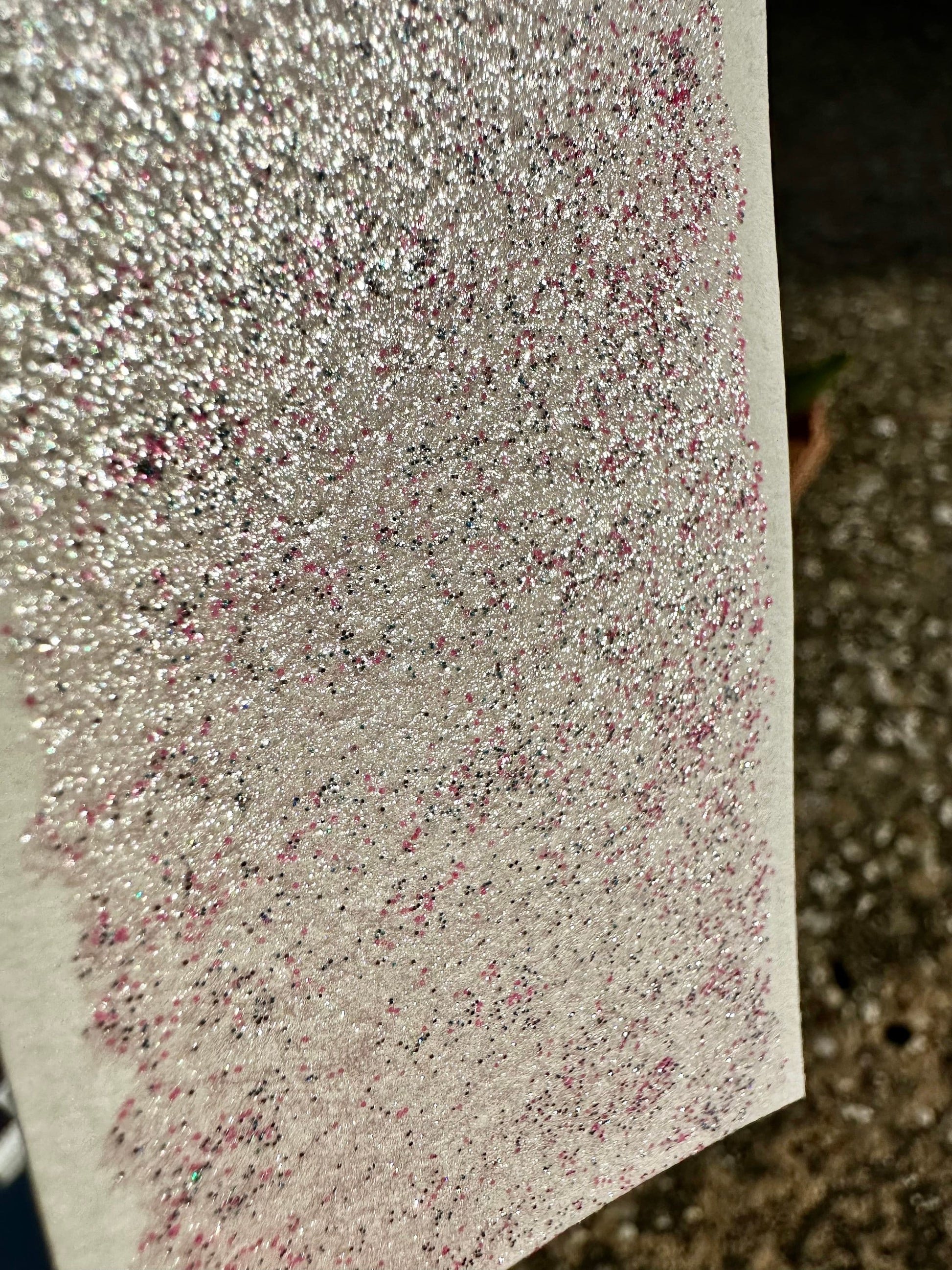 Face Palm | Glitter Mica Blend | Handmade Watercolors | Handmade Paint | Calligraphy | Lettering | Flake Pigment