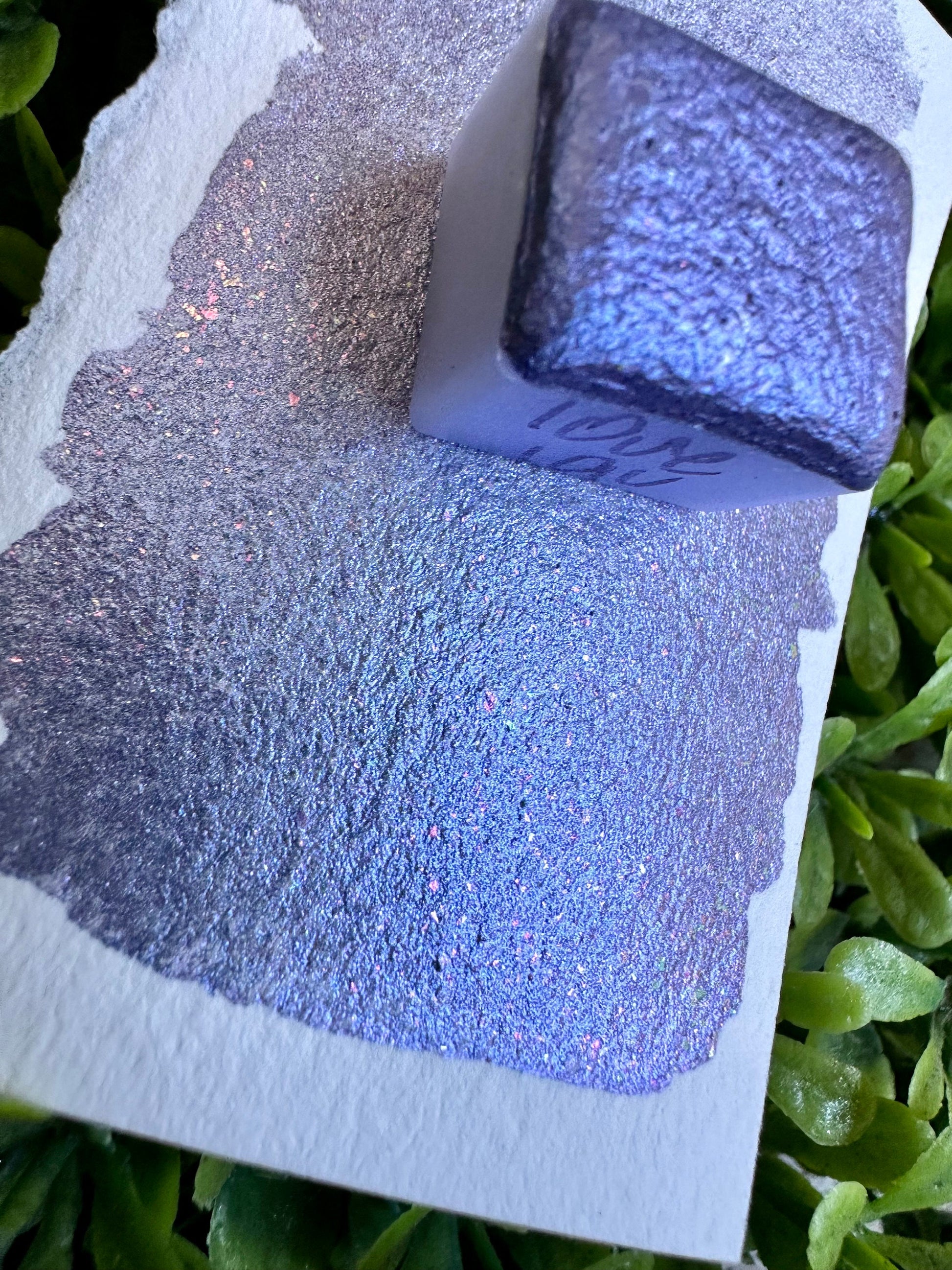 Love Lav | Interference Color | Handmade Watercolors | Handmade Paint | Watercolors | Watercolor | Watercolor Artist