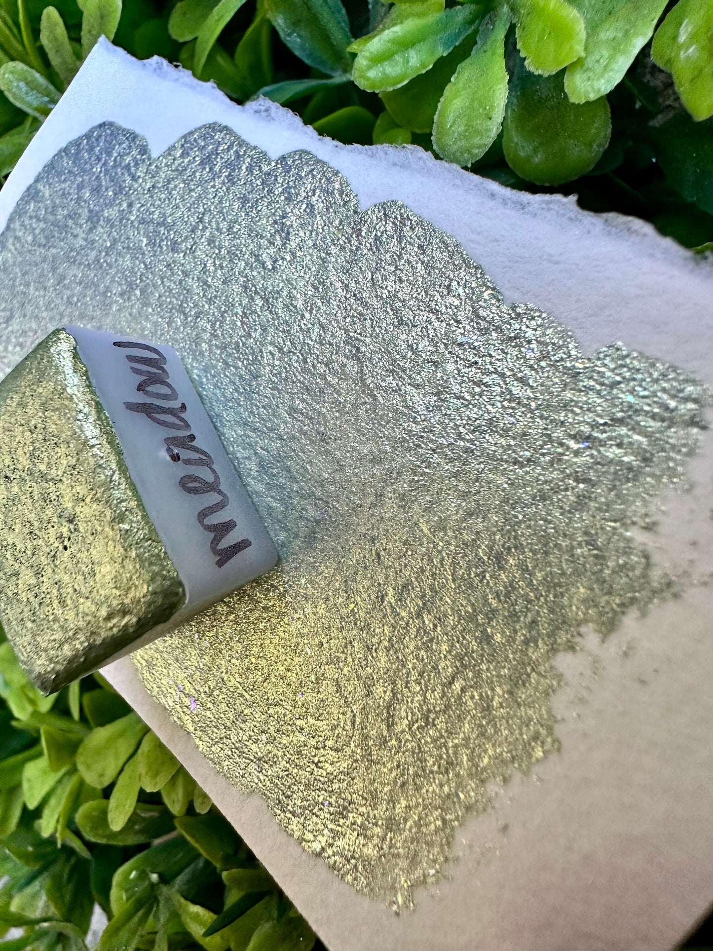 Meadow | Interference Color | Handmade Watercolors | Handmade Paint | Watercolors | Watercolor | Watercolor Artist