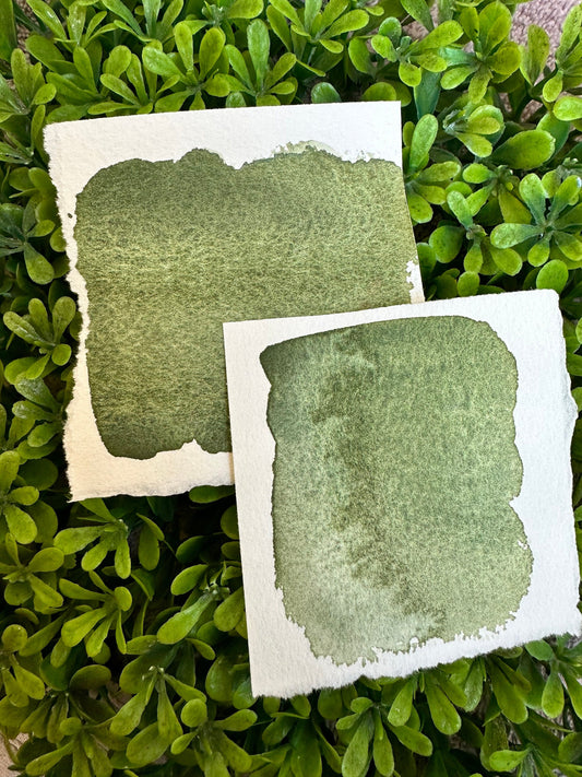 Bushy | Granulation | Handmade Watercolors | Handmade Paint | Watercolors | Watercolor Artist | Granulating Watercolor