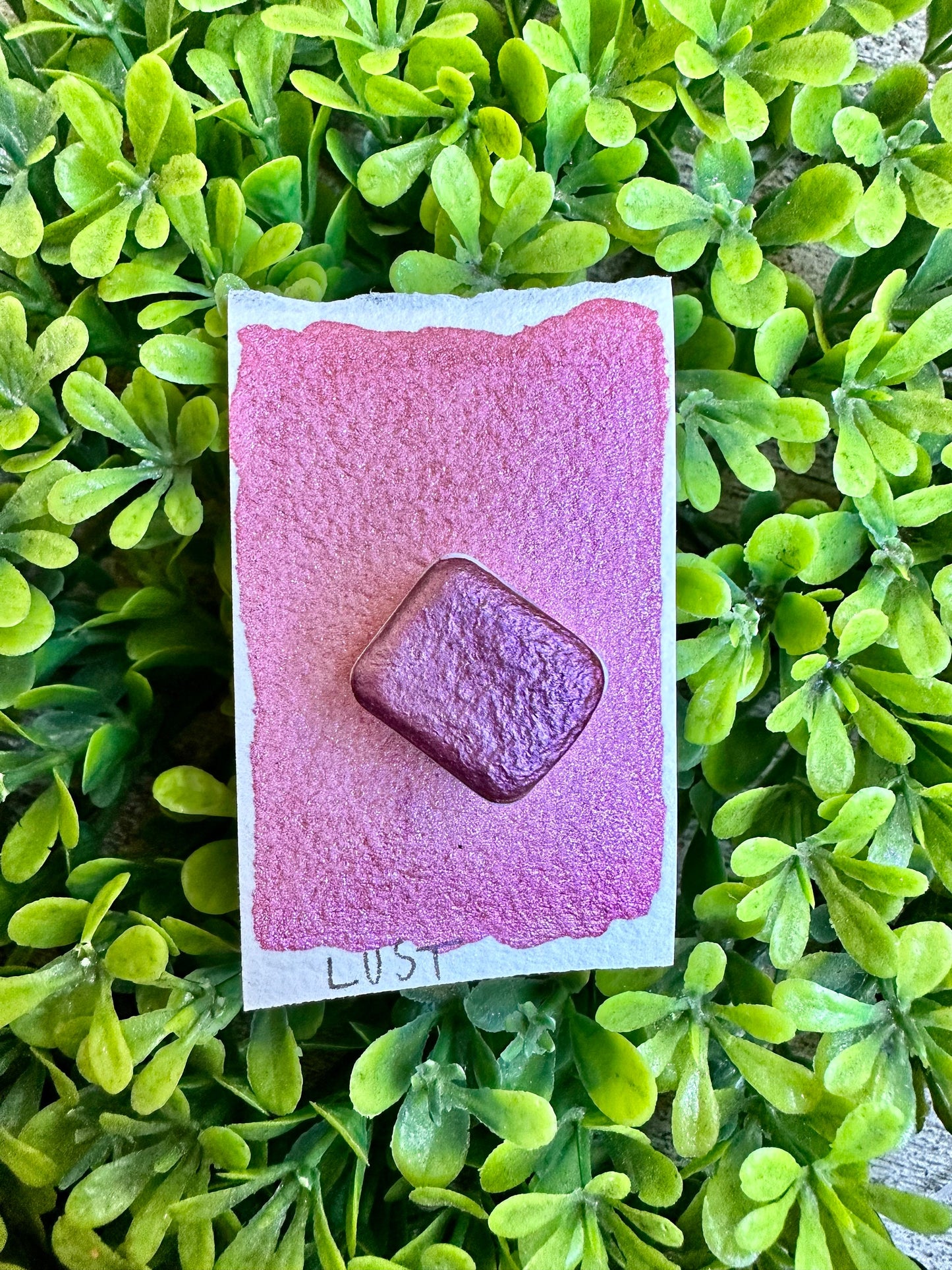 Lust | Valentines Series Reformulated | Handmade Watercolors | Handmade Paint | Watercolors | Watercolor | Watercolor Artist