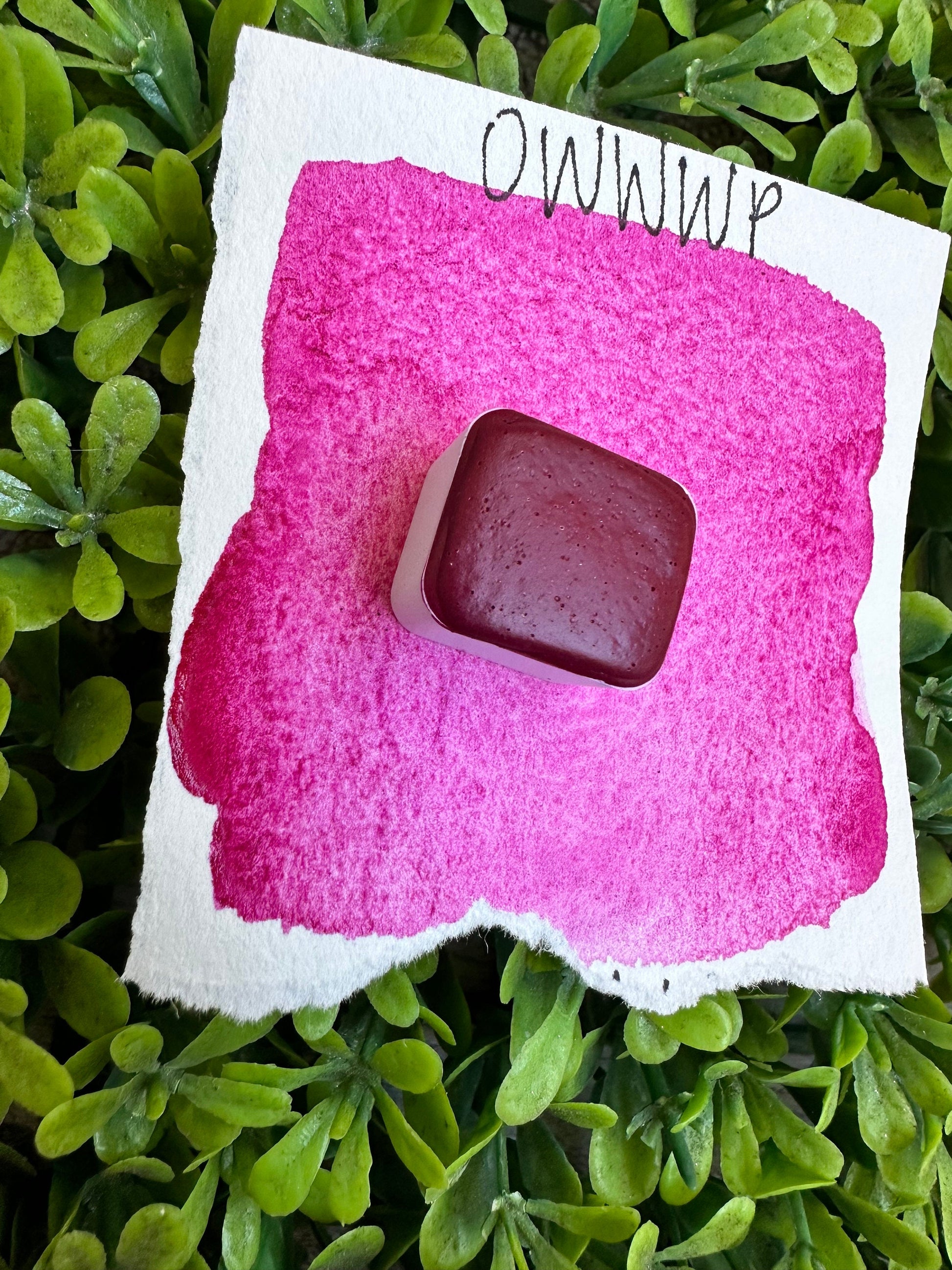 OWWWP | Granulation | Handmade Watercolors | Handmade Paint | Watercolors | Watercolor Artist | Granulating Watercolor