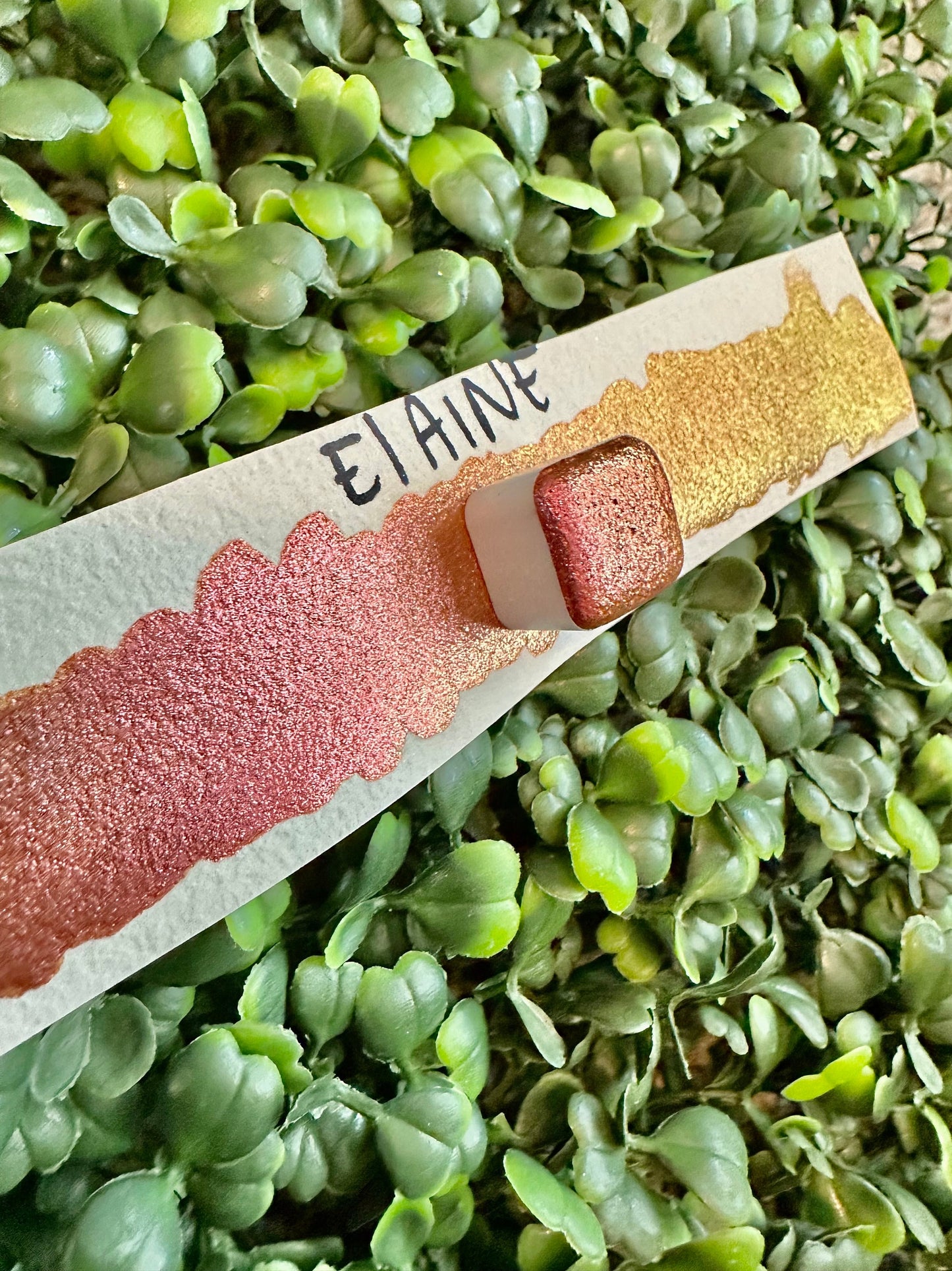 Elaine | Handmade Watercolors | Handmade Paint | Calligraphy | Lettering |