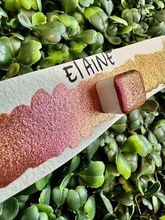 Elaine | Handmade Watercolors | Handmade Paint | Calligraphy | Lettering |