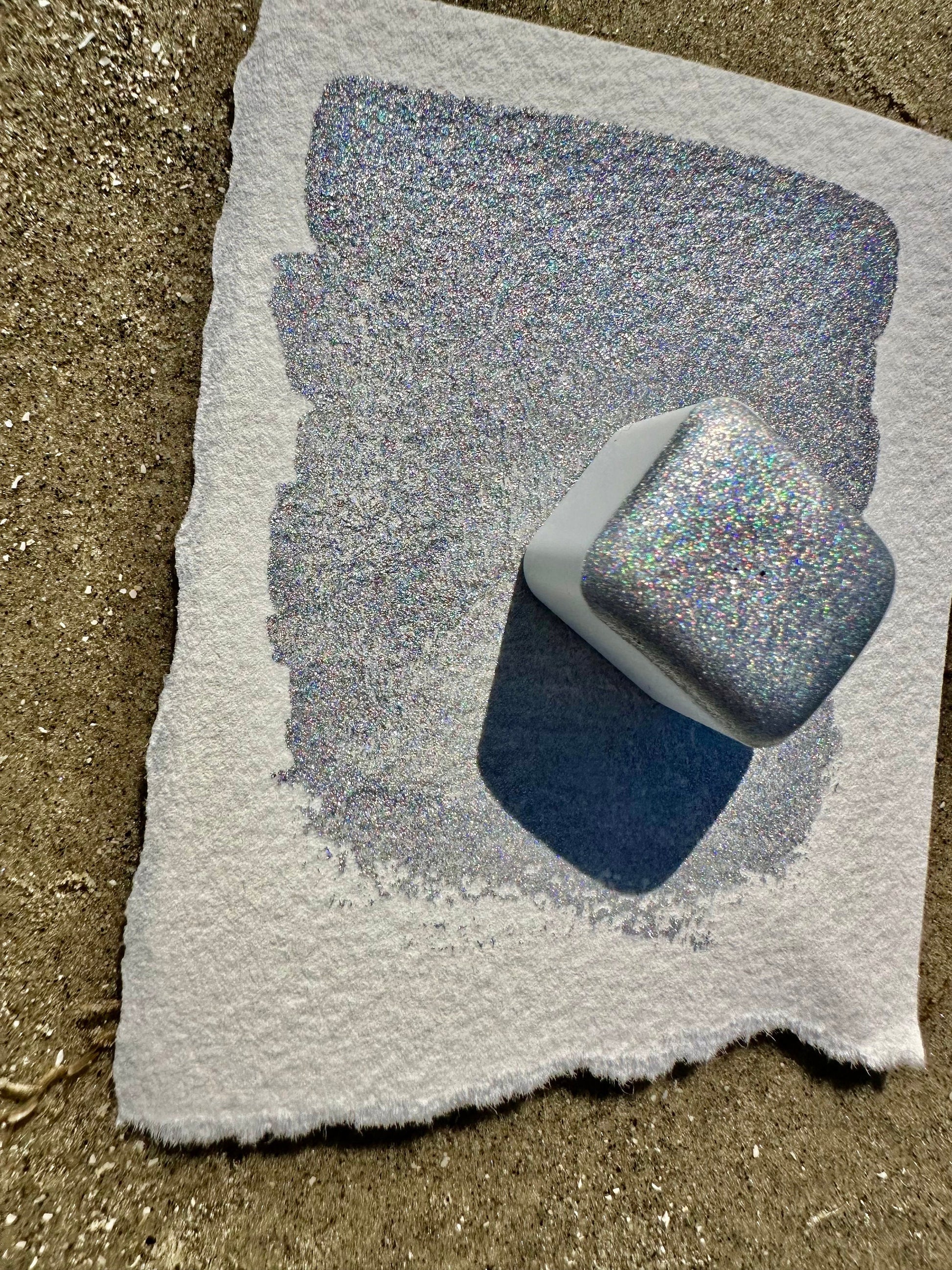 Athena | Handmade Watercolors | Handmade Paint | Watercolors | Watercolor | Handmade Cards | Holo