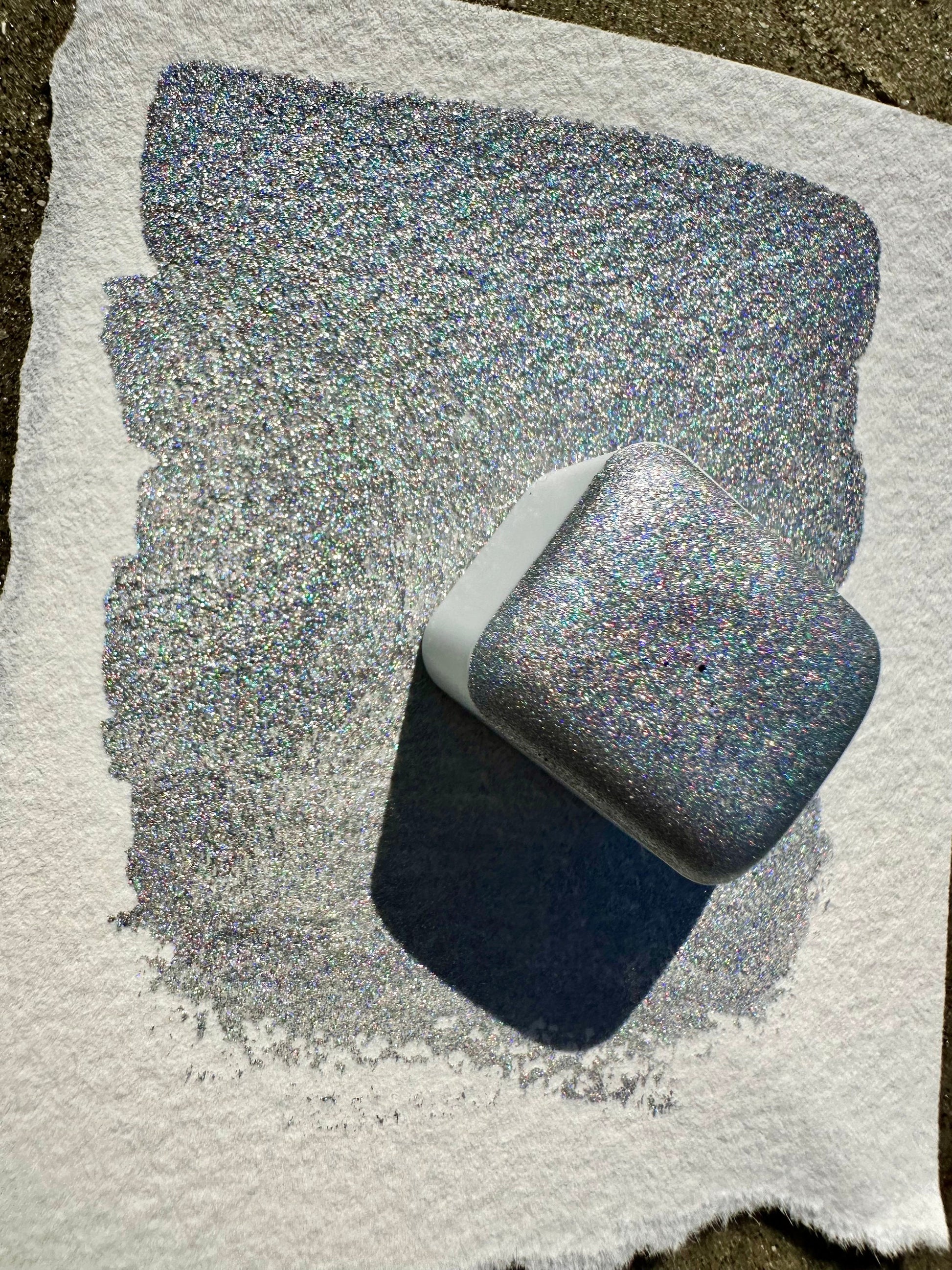 Athena | Handmade Watercolors | Handmade Paint | Watercolors | Watercolor | Handmade Cards | Holo