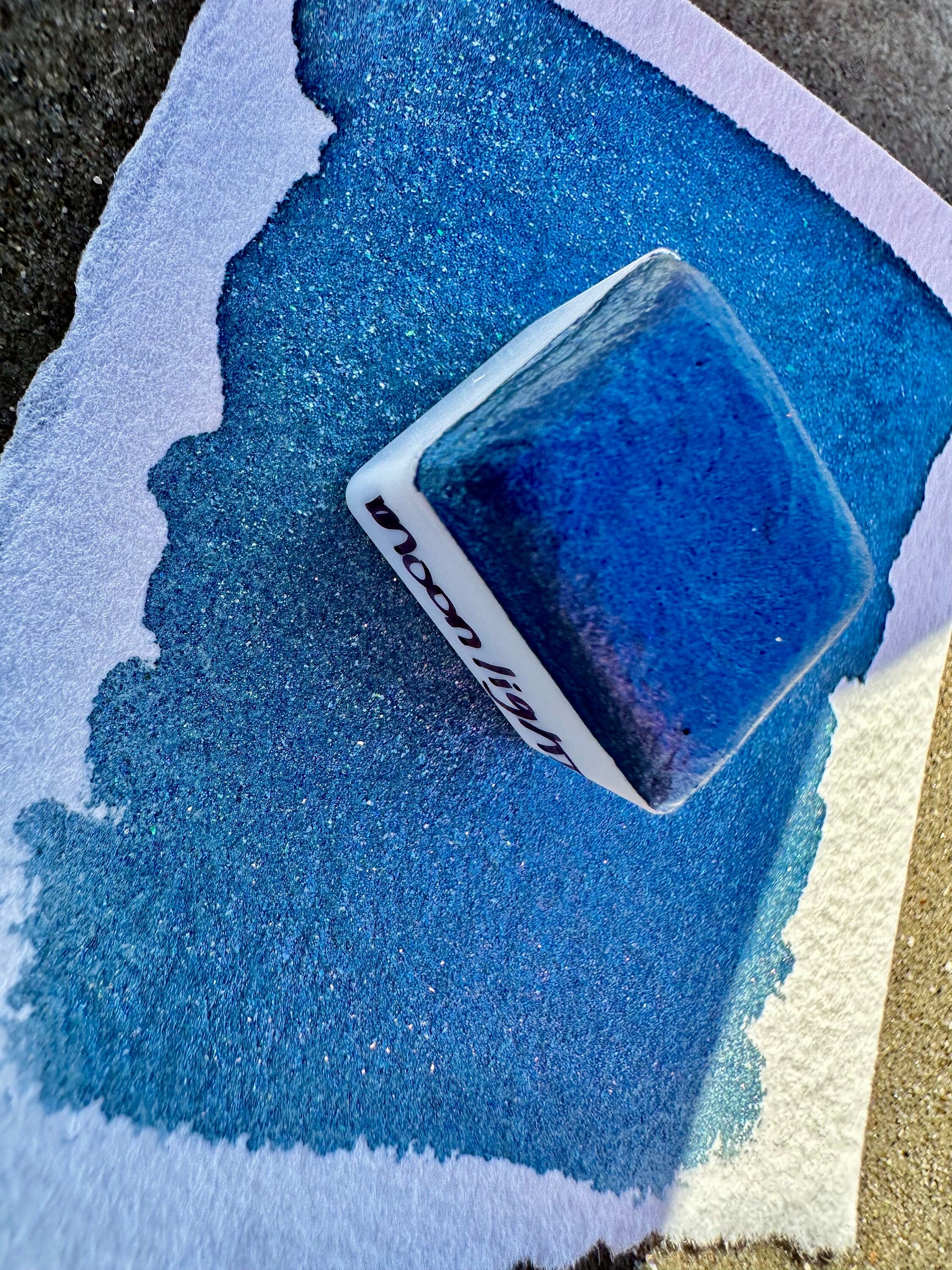 Moonlight - Viewer Collab SINGLE | Handmade Watercolors | Handmade Paint | Watercolors | Watercolor | Watercolor Artist