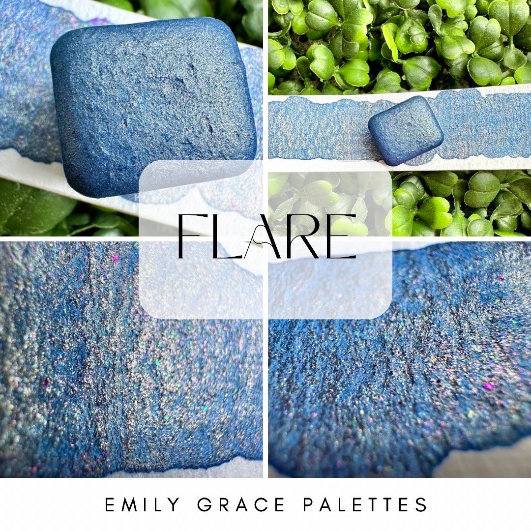 Flare | Watercolors | LIMITEDCOLOR | Handmade Watercolors | Handmade Paint | Calligraphy |