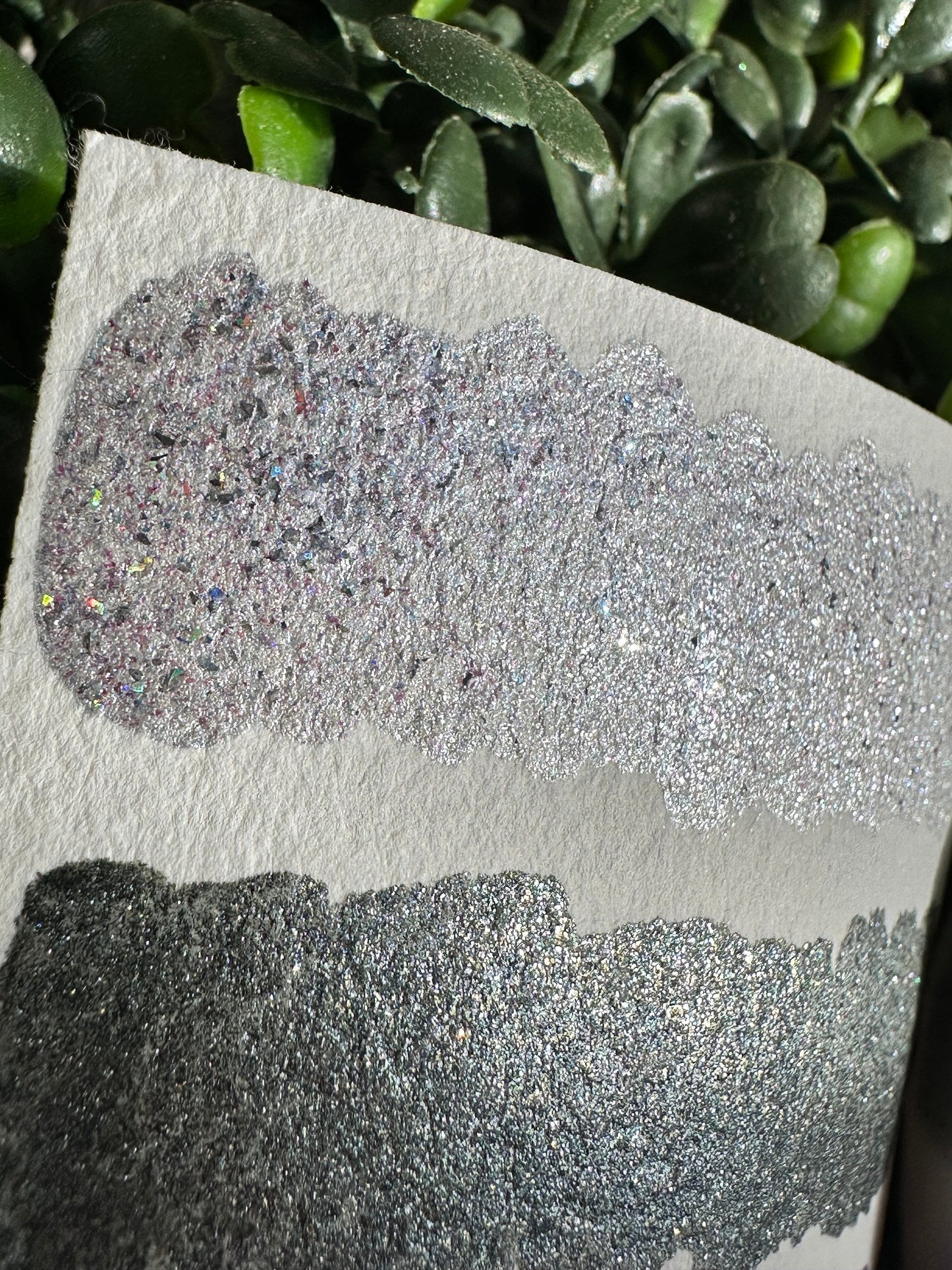 Exotic fruit Series Card | Handmade Watercolors | Handmade Paint | Shimmer Paint | Colorshift | Dot Cards | Sample