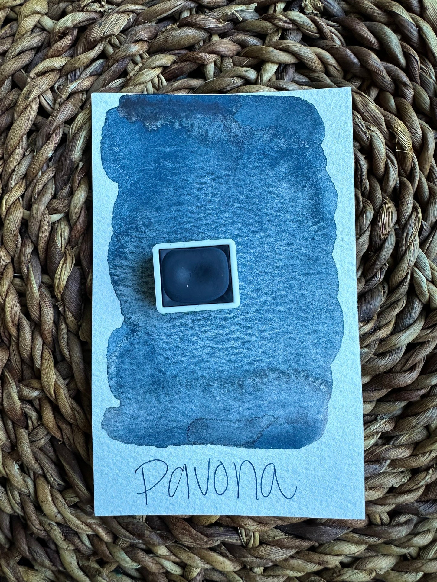Pavona | Granulation | Handmade Watercolors | Paint | Watercolors | Watercolor Artist | Granulating Watercolor
