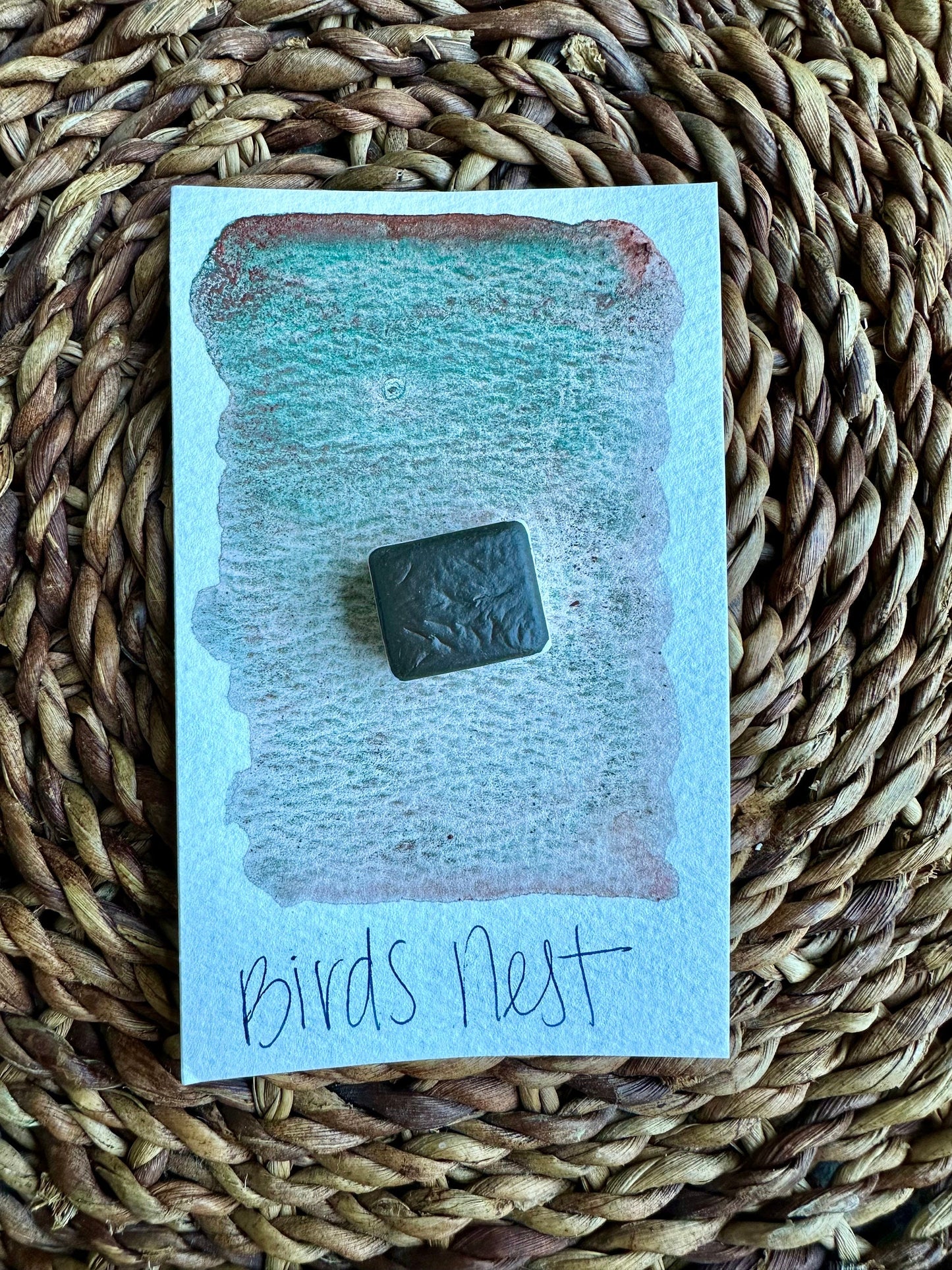 Birds Nest READ INFO | Granulation | Handmade Watercolors | Paint | Watercolors | Watercolor Artist | Granulating Watercolor