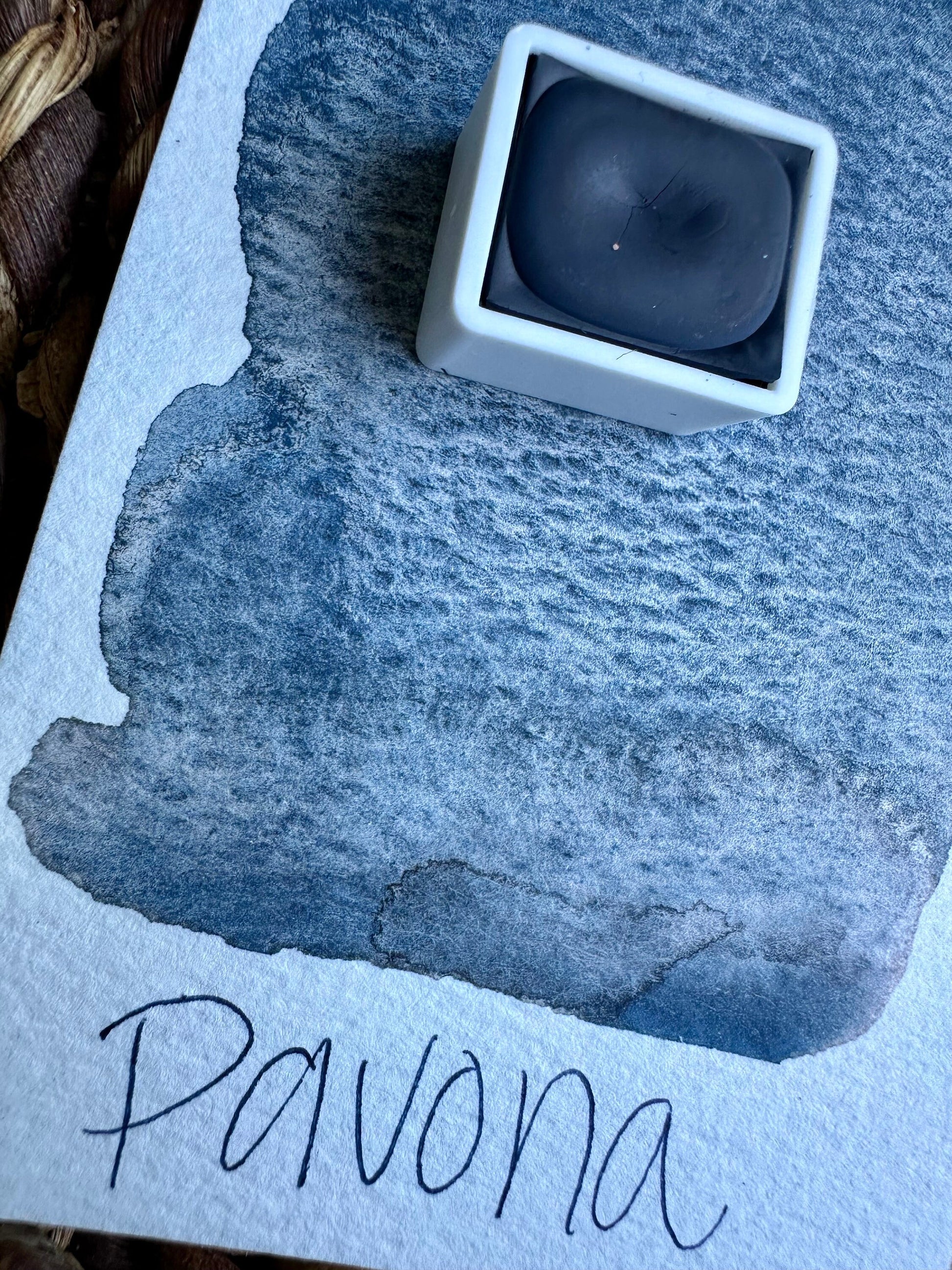 Pavona | Granulation | Handmade Watercolors | Paint | Watercolors | Watercolor Artist | Granulating Watercolor