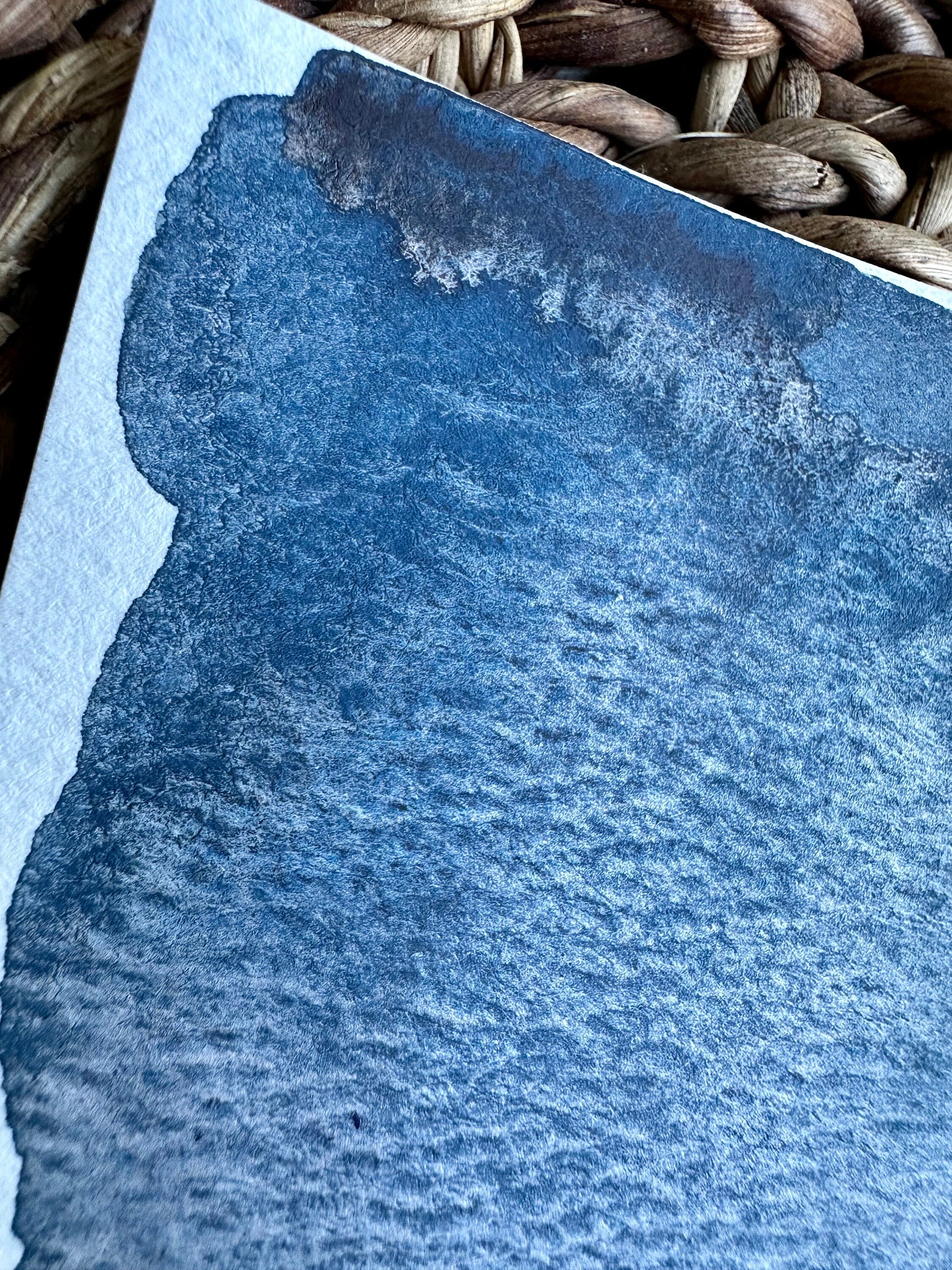 Pavona | Granulation | Handmade Watercolors | Paint | Watercolors | Watercolor Artist | Granulating Watercolor