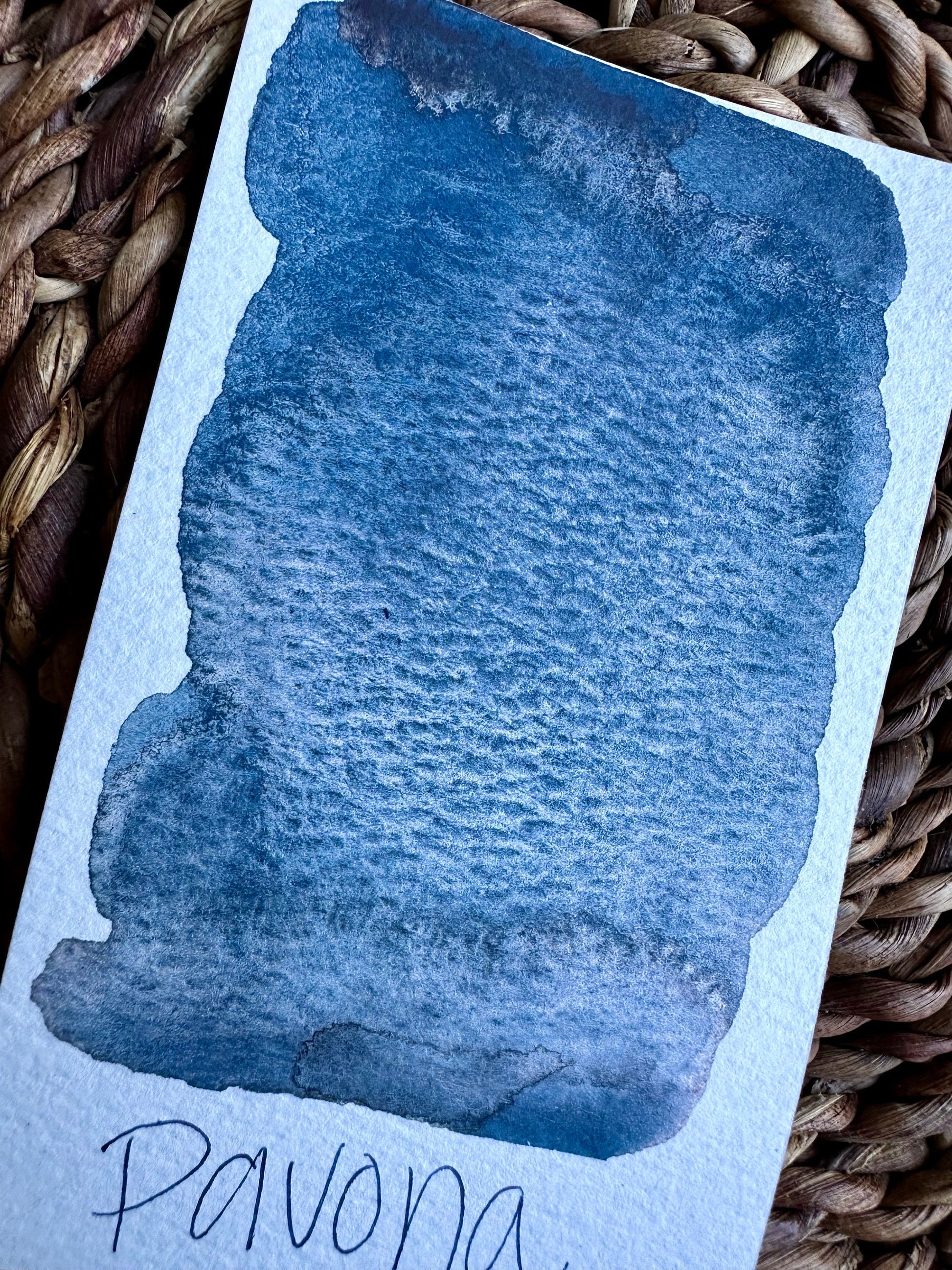 Pavona | Granulation | Handmade Watercolors | Paint | Watercolors | Watercolor Artist | Granulating Watercolor
