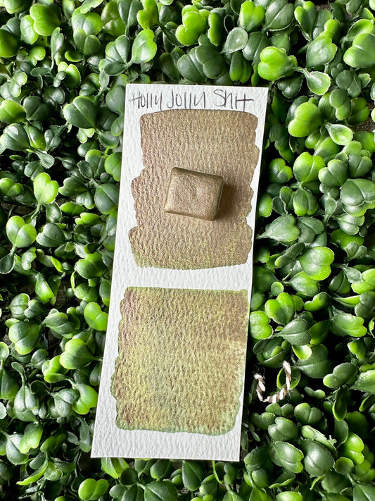 Holly Jolly S*** REFORMULATED | Handmade Watercolor ~ Watercolors | Watercolor Arisit | Handmade | Schitts Creek |