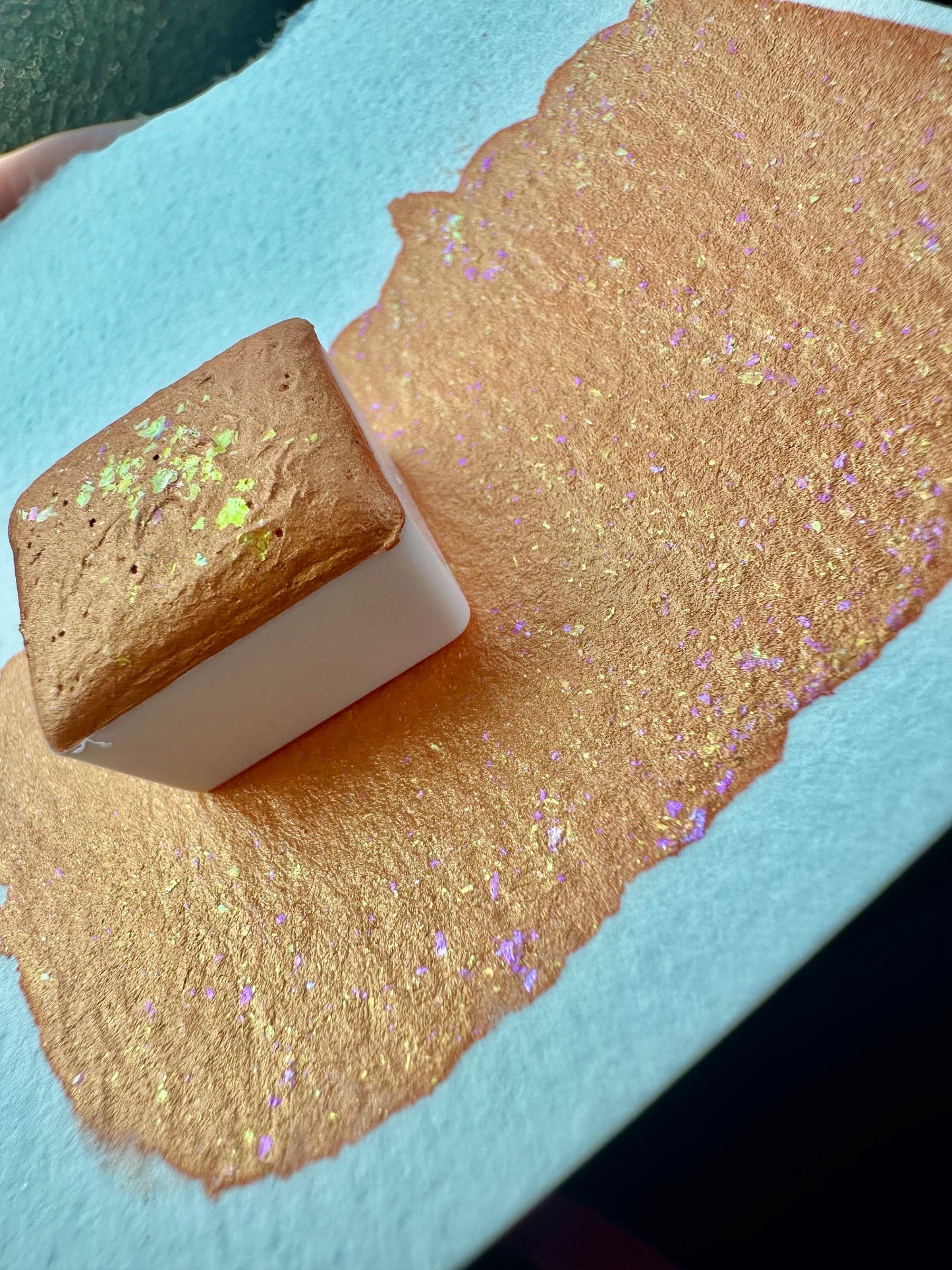 Fire Opal | Handmade Watercolors | Handmade Paint | Calligraphy | Lettering