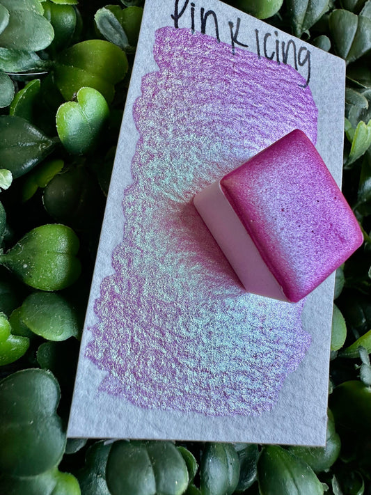 Pink icing | Handmade Watercolors | Handmade Paint | Watercolors | Watercolor | Watercolor Artist