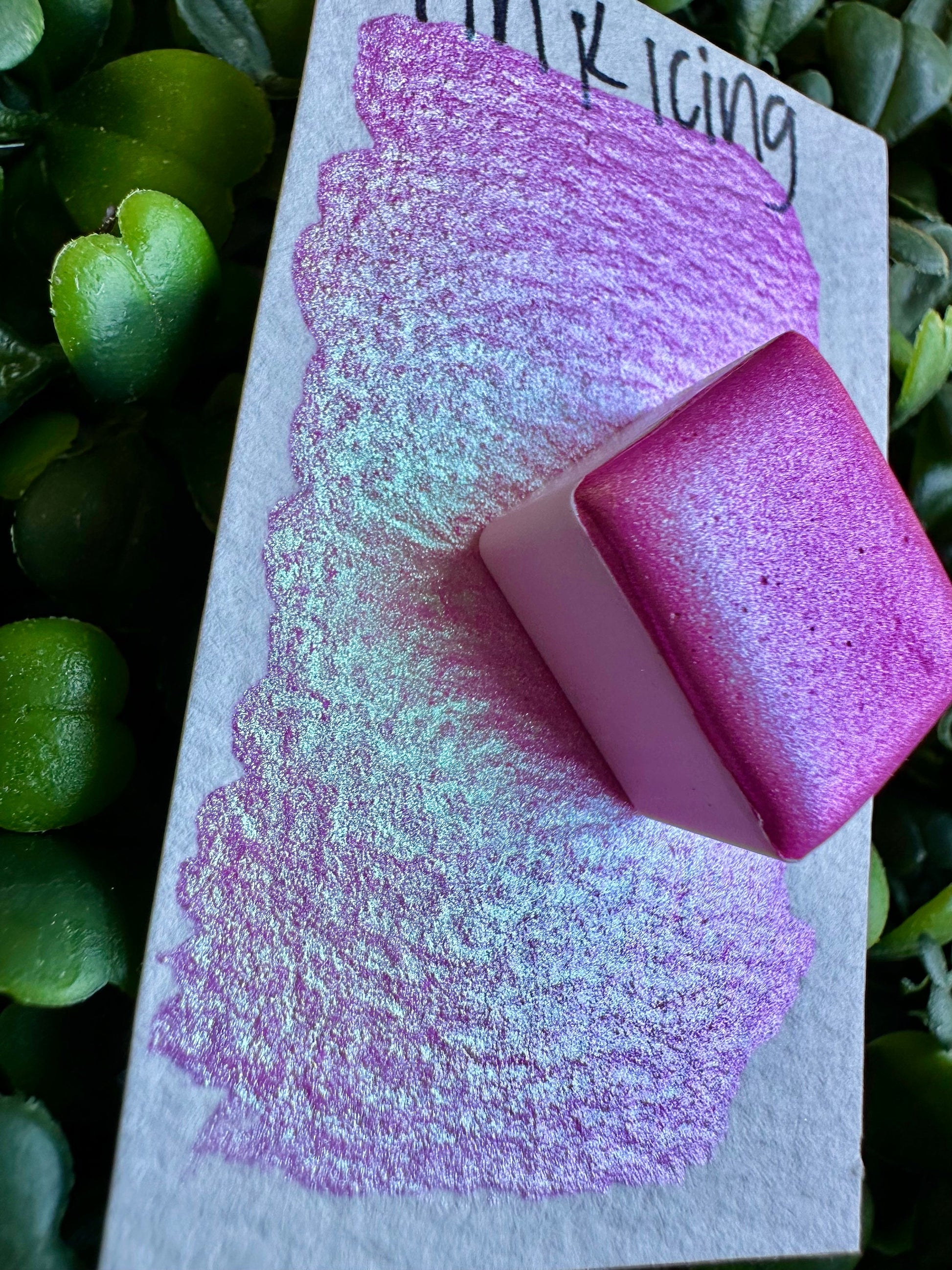 Pink icing | Handmade Watercolors | Handmade Paint | Watercolors | Watercolor | Watercolor Artist