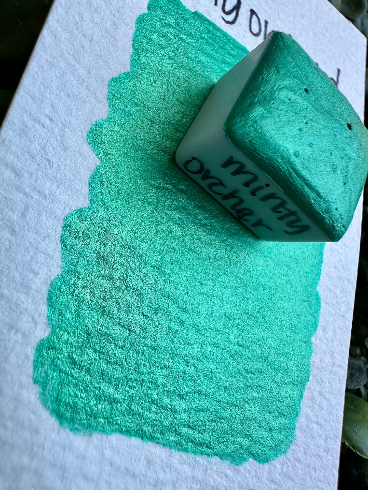Minty Orchard | Handmade Watercolors | Handmade Paint | Watercolors | Watercolor | Watercolor Artist