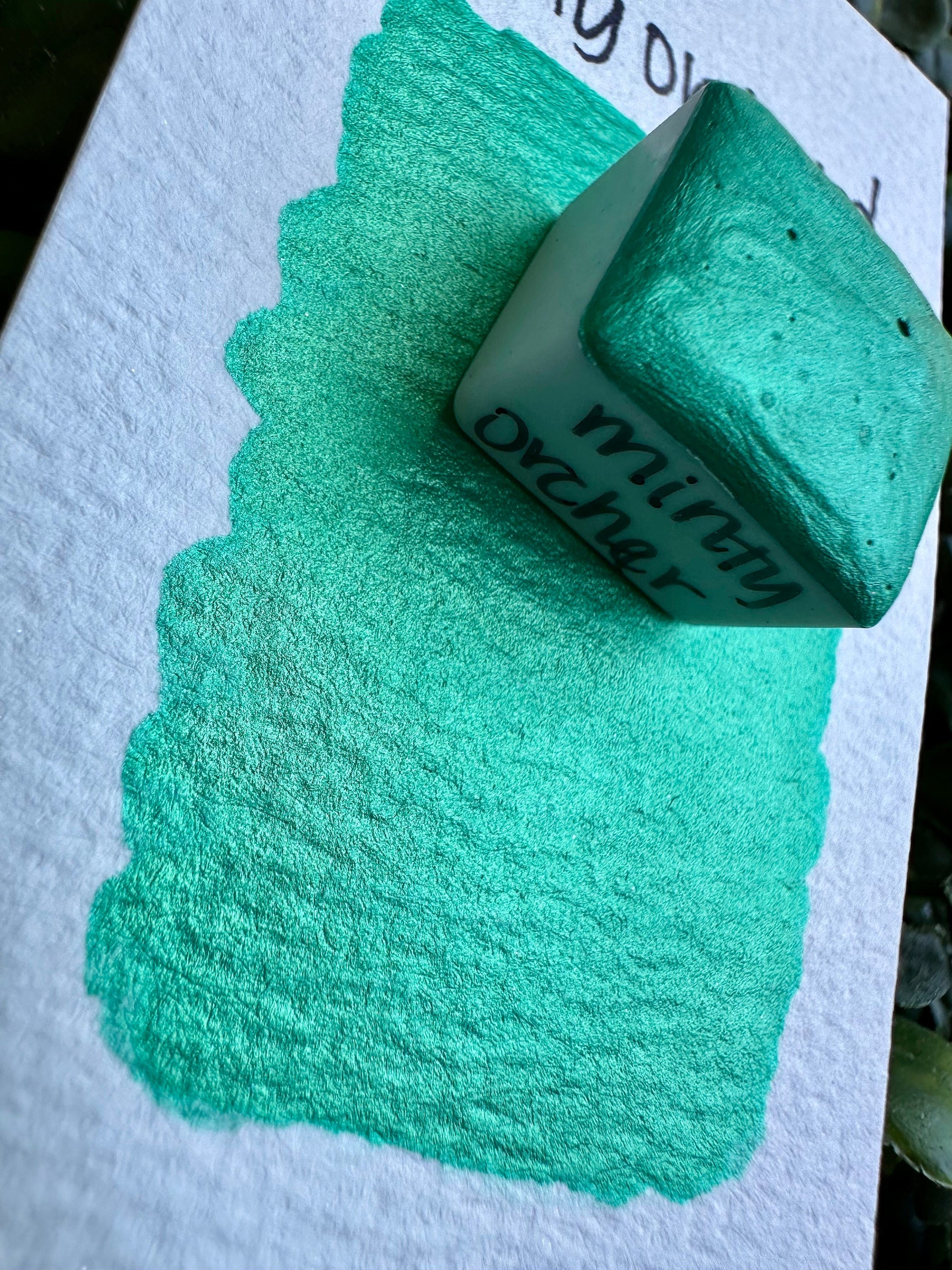 Minty Orchard | Handmade Watercolors | Handmade Paint | Watercolors | Watercolor | Watercolor Artist