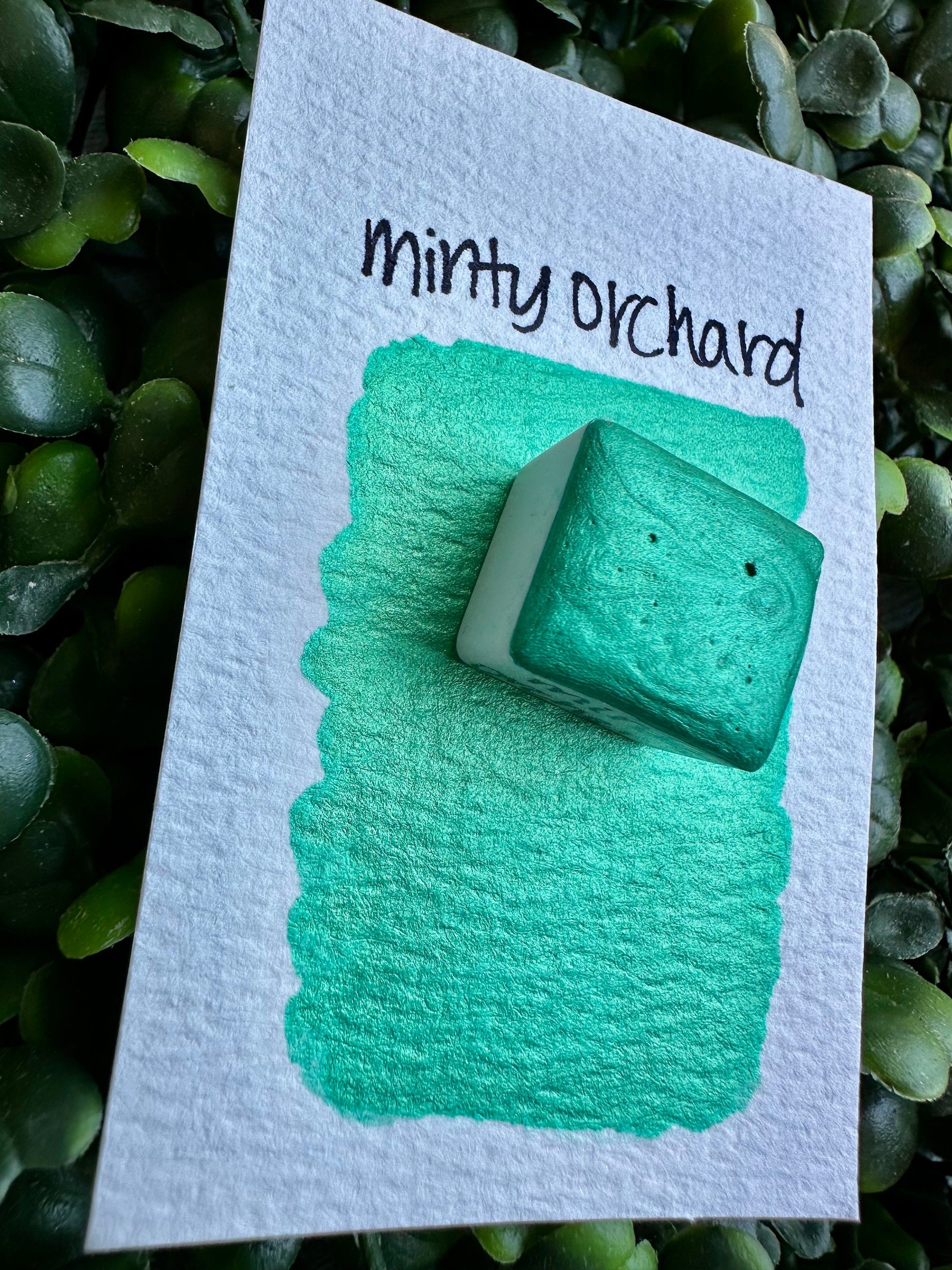 Minty Orchard | Handmade Watercolors | Handmade Paint | Watercolors | Watercolor | Watercolor Artist
